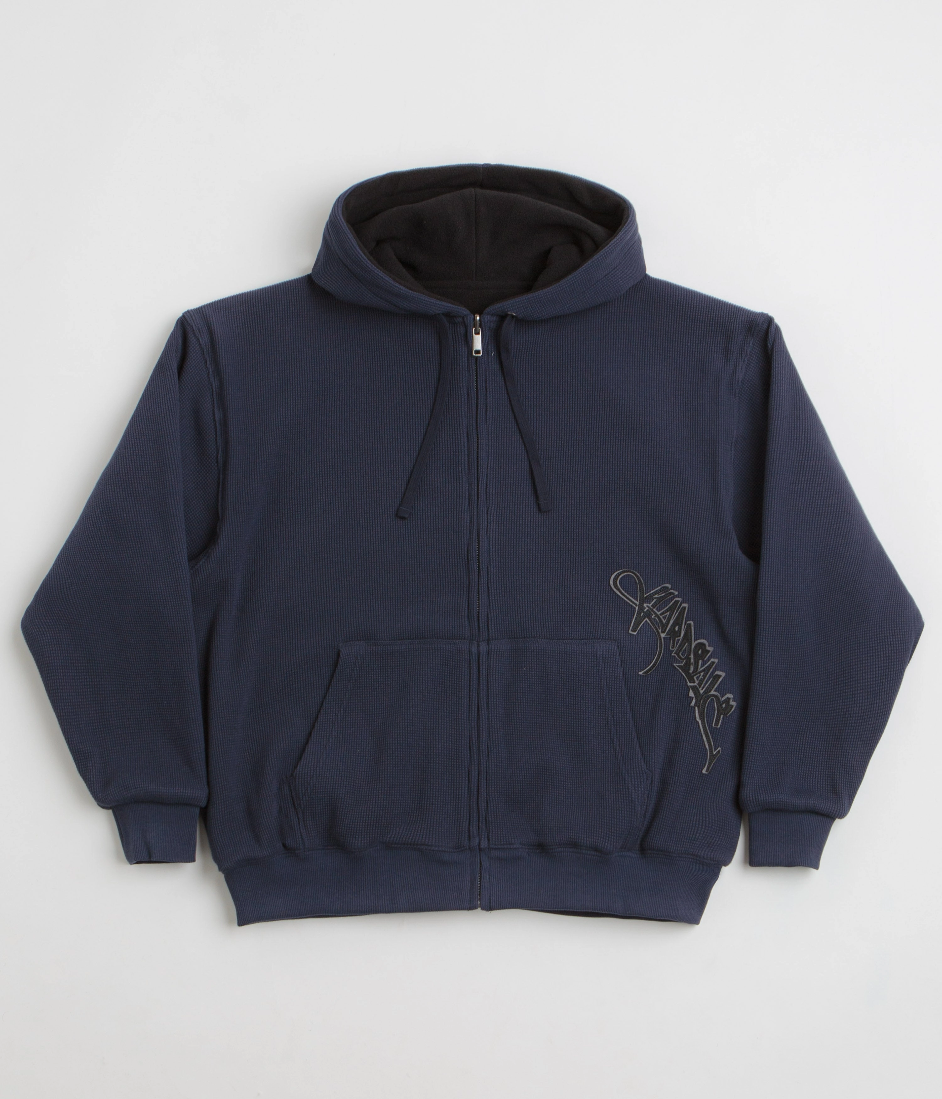 Yardsale Exo Hoodie - Indigo disabled friendly