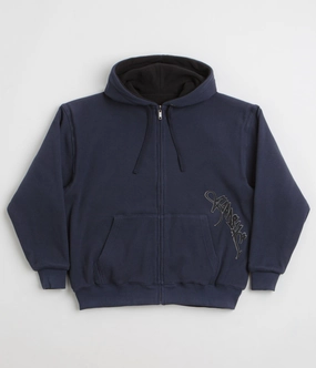 Yardsale Exo Hoodie - Indigo disabled friendly