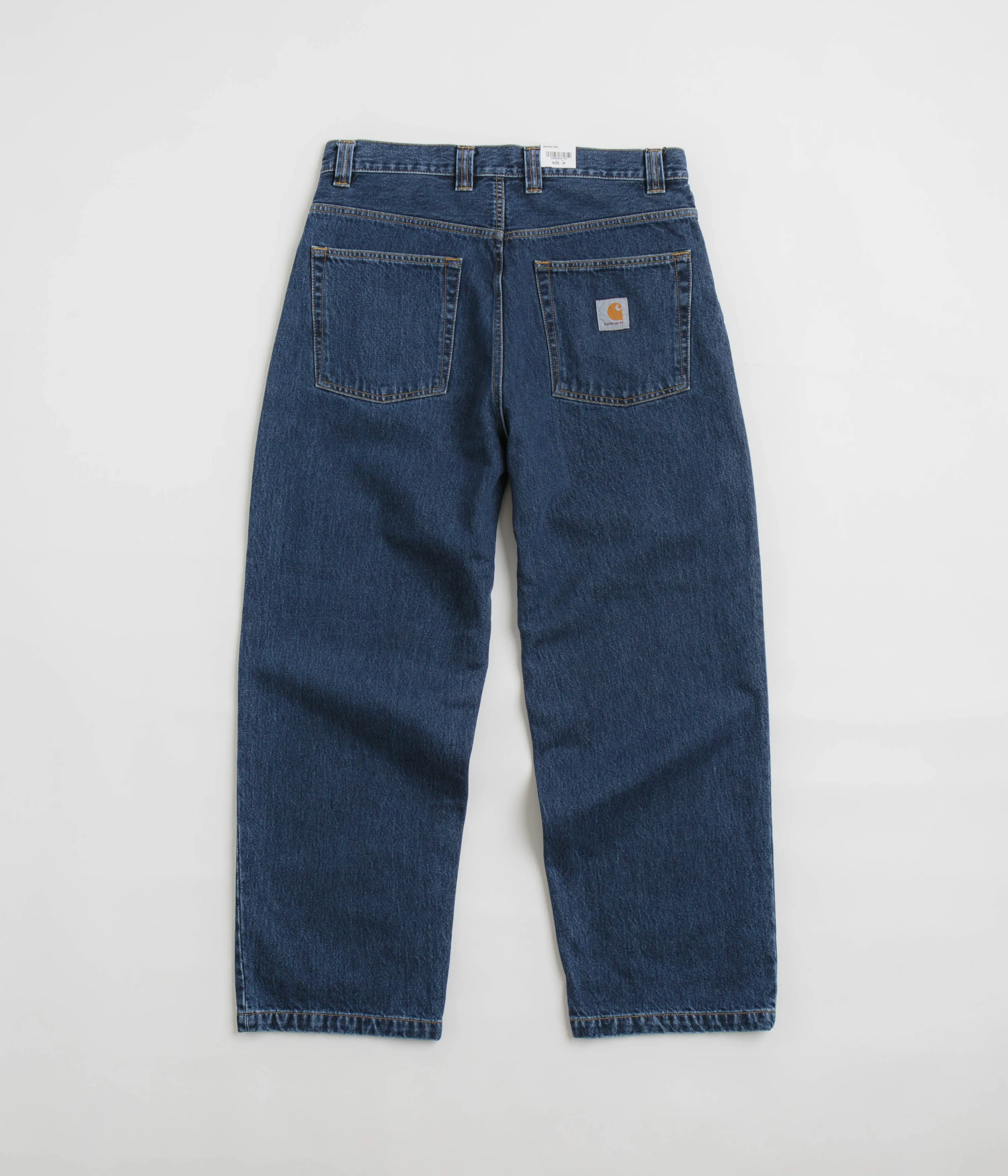 Style Essential Carhartt Brandon Denim Pants - Blue Stone Wash
