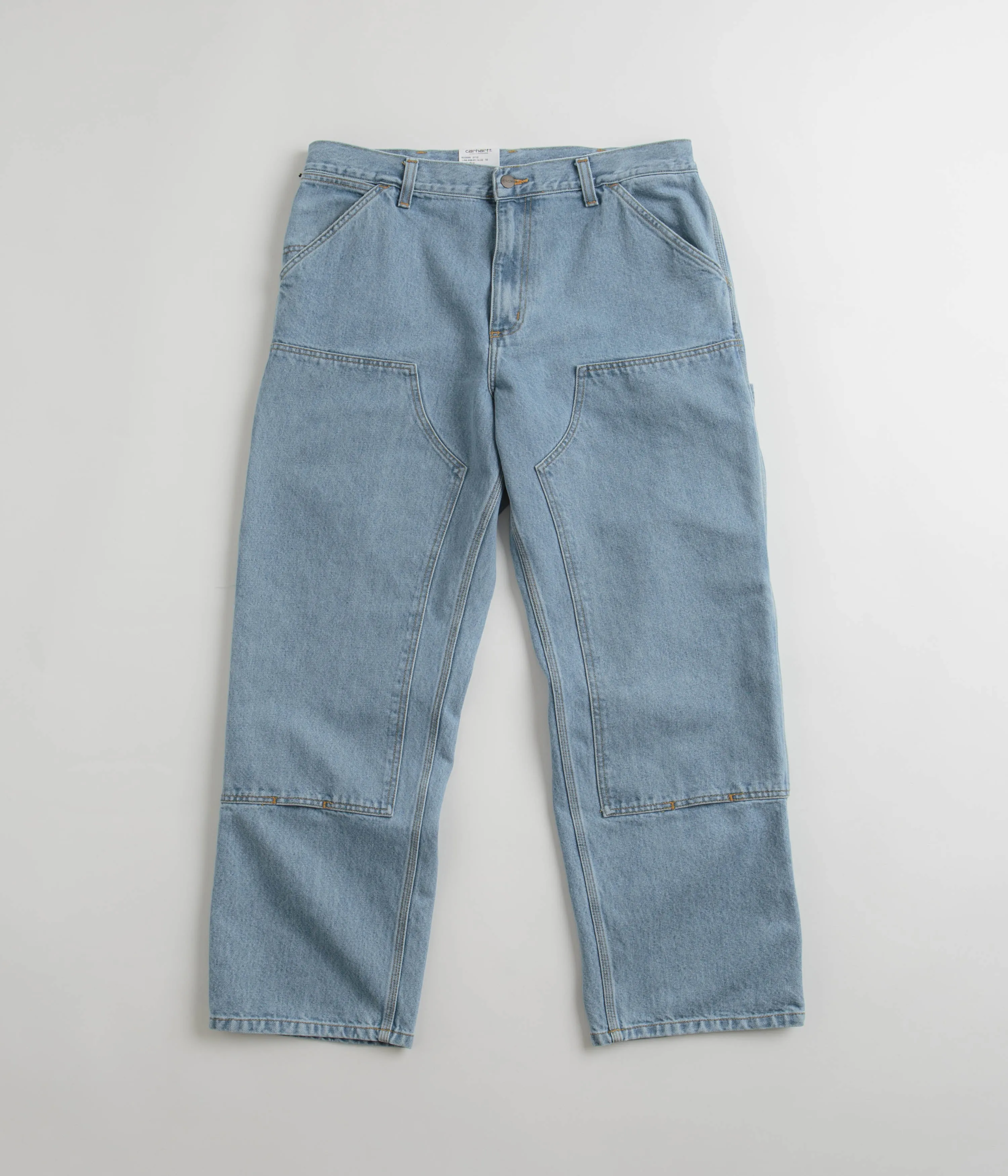 Timeless Piece Timeless Wear Carhartt Double Knee Denim Pants - Blue
