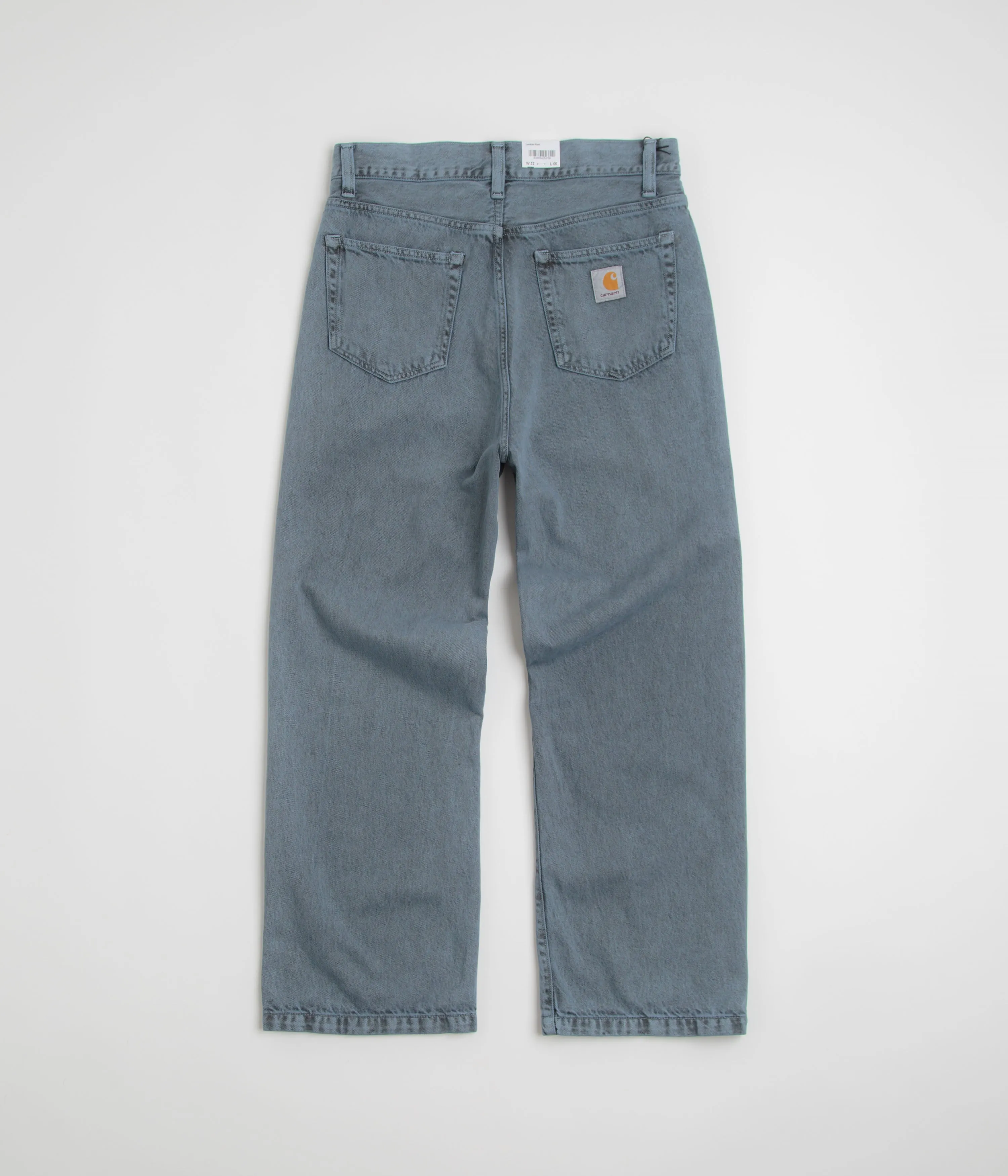 Street Mood Carhartt Landon Pants - Black / Blue Fog