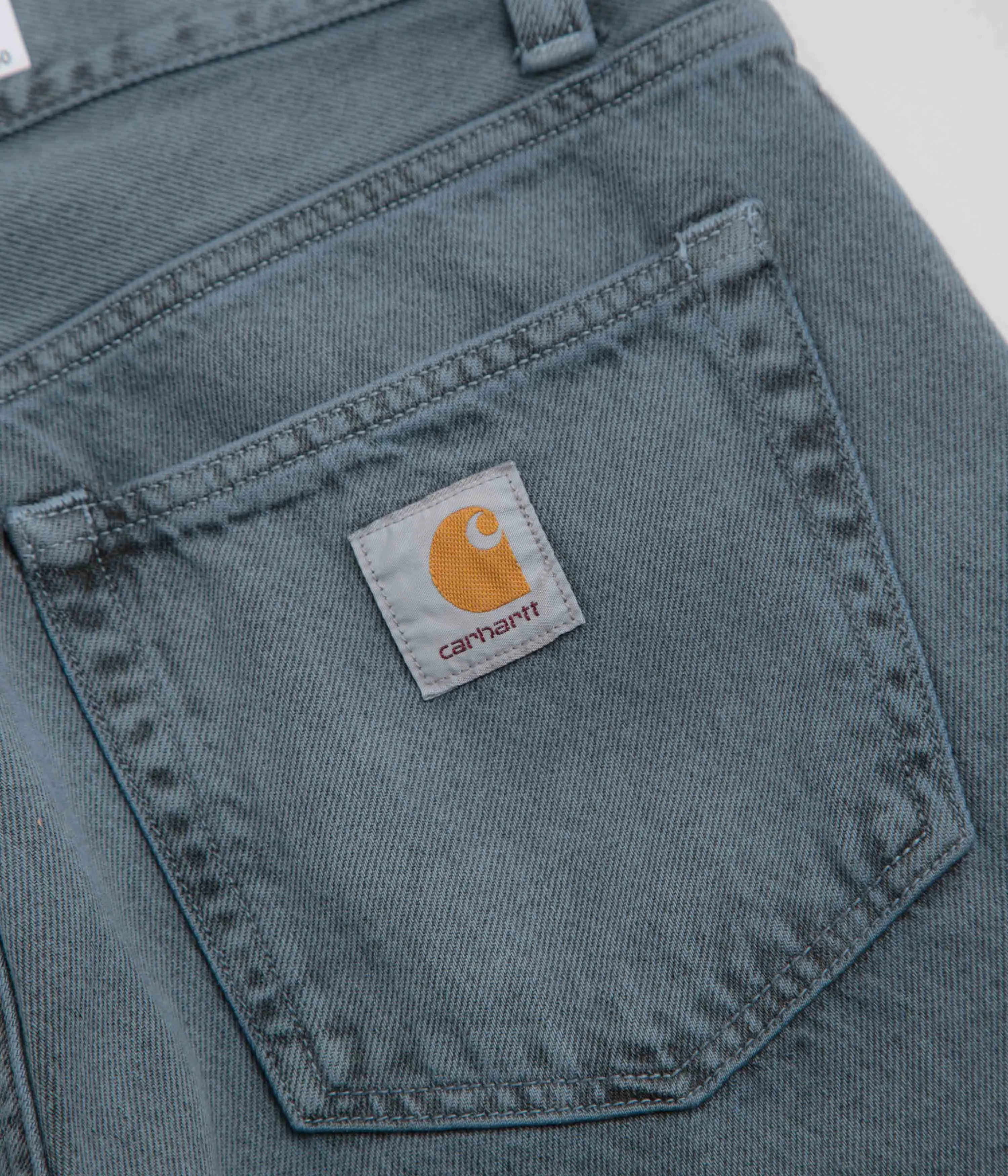 Festival Outfit Everyday Carhartt Landon Pants - Black / Blue Fog