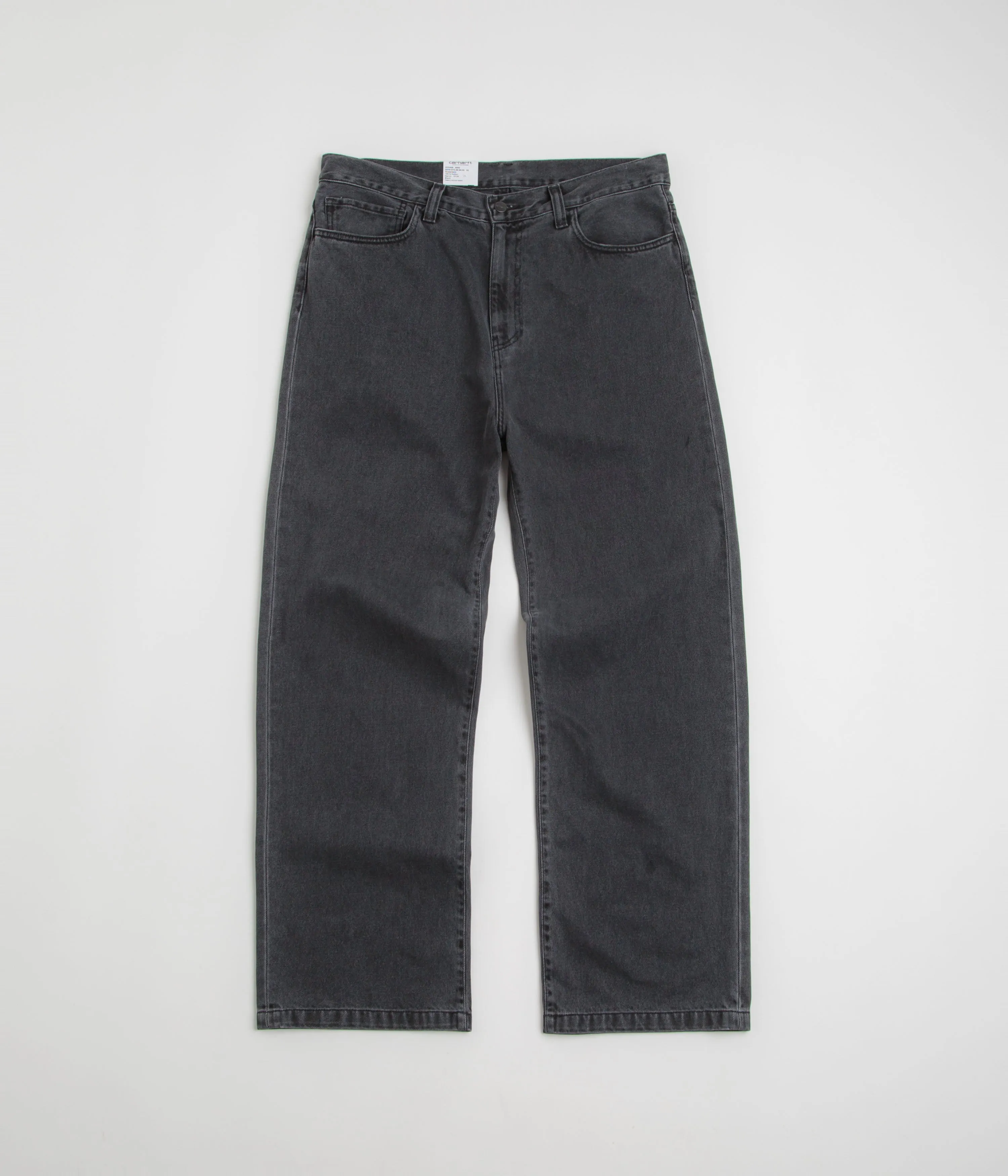 Carhartt Landon Pants - Black Heavy Stone Washed Modern Minimalist Urban Explorer