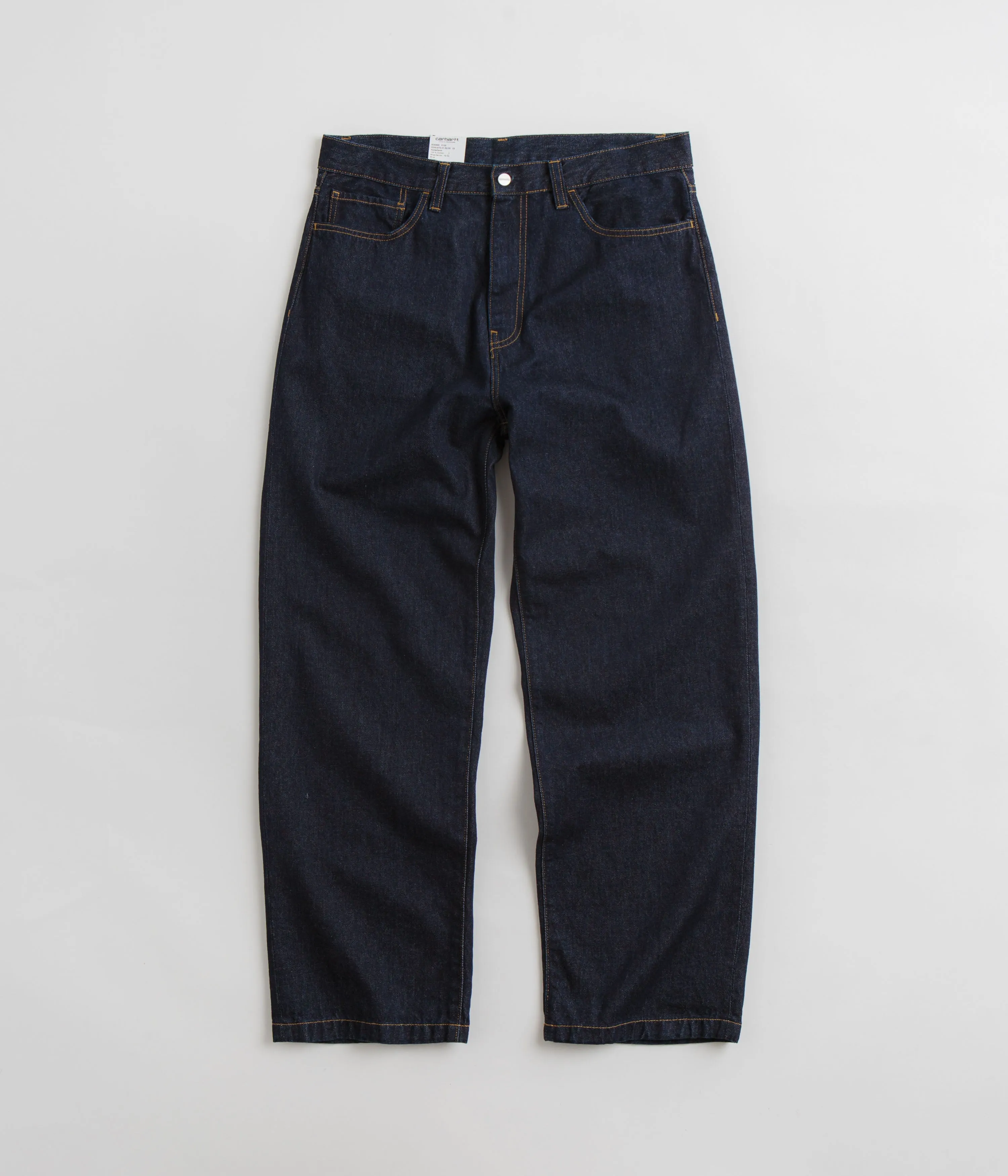 Chill Outfit Relaxed Style Earthy Fit And Easy Carhartt Landon Pants - Blue Rinsed