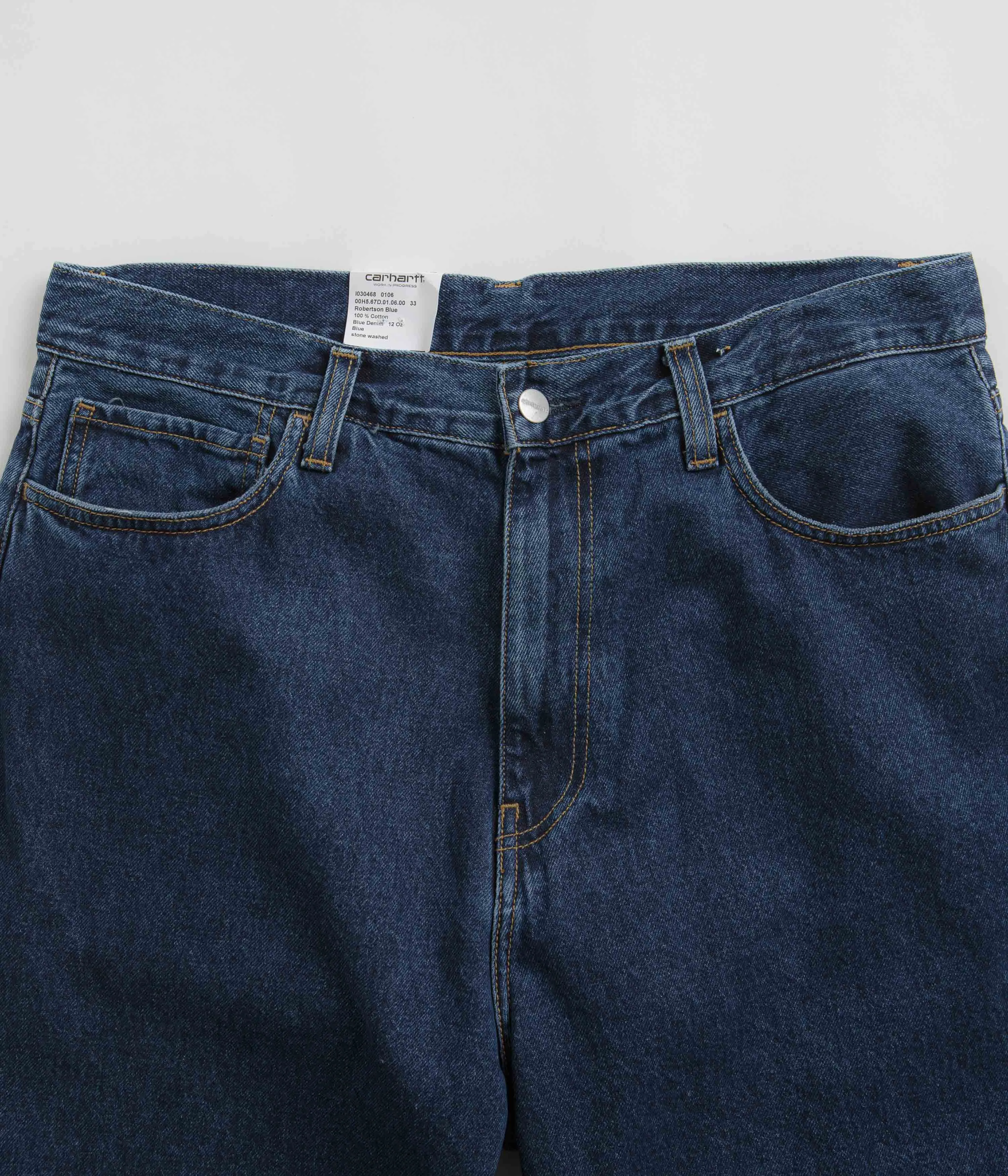 Carhartt Landon Pants - Blue Stone Washed Artist Vibe Everyday