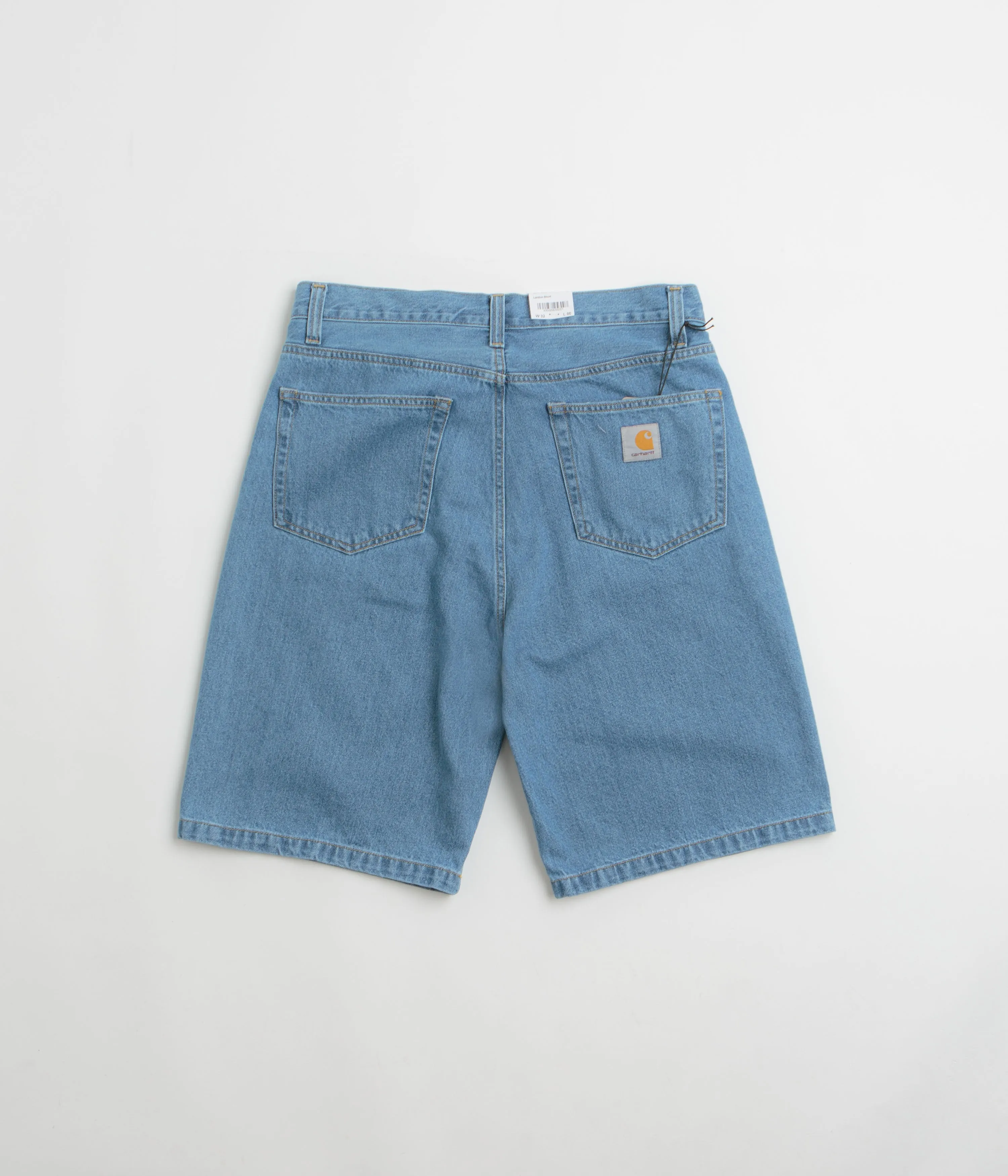 jumpsuit StretchWaistband Carhartt Landon Shorts - Blue Heavy Stone Wash