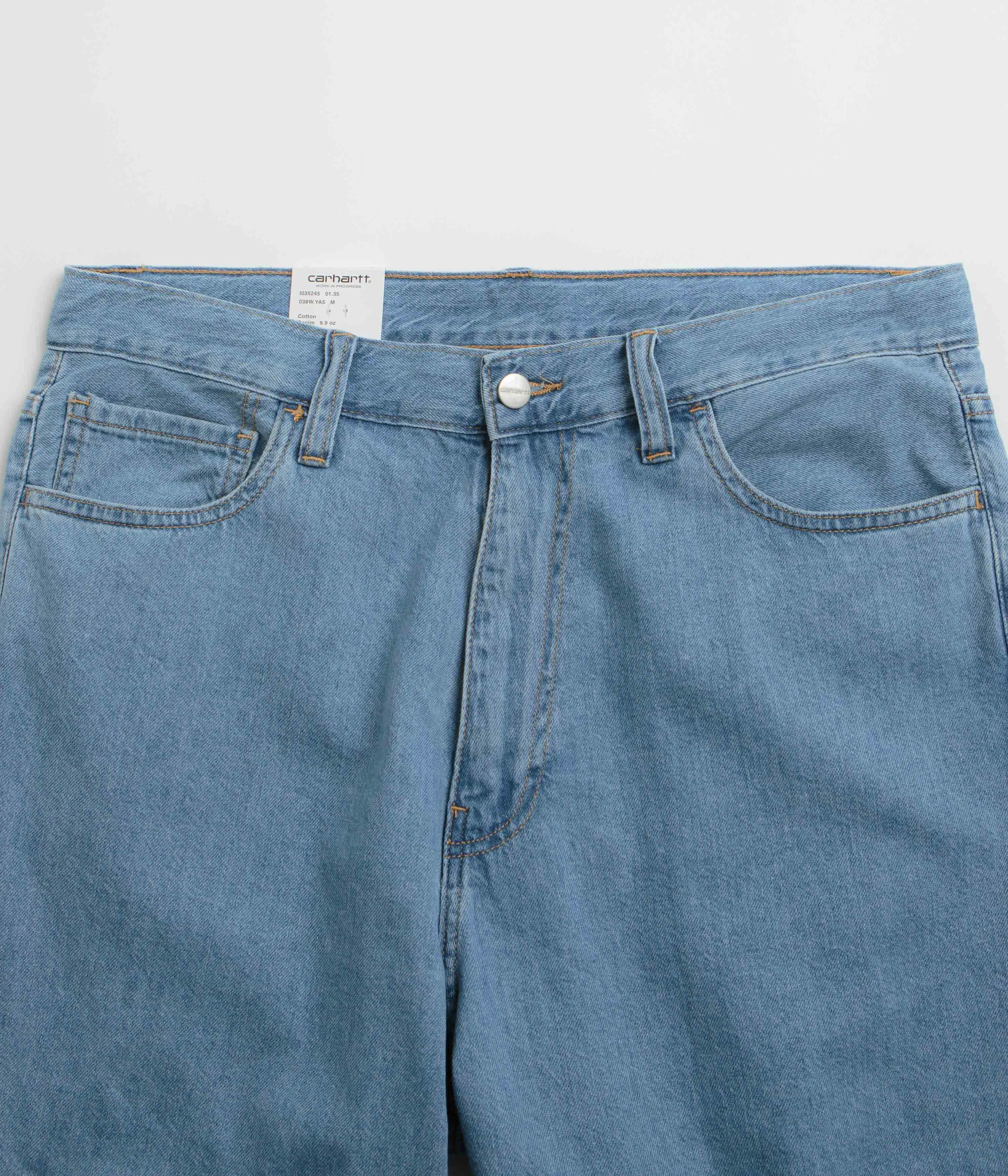 Carhartt Lucas Pants - Blue Bleached Smart Wardrobe Urban Explorer Trend Setter