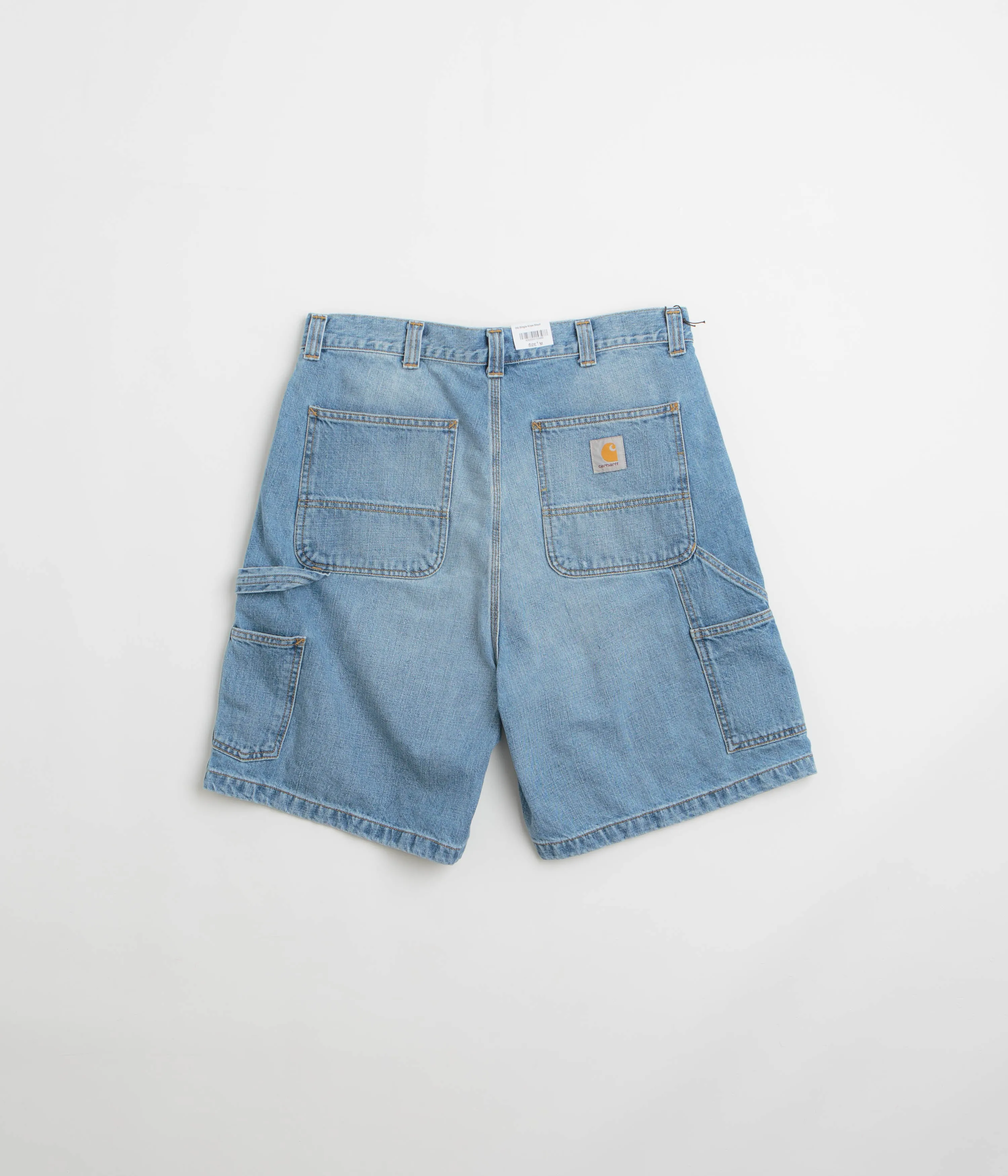 Simple Comfort Breathable mesh Carhartt OG Single Knee Shorts - Blue Burst Washed