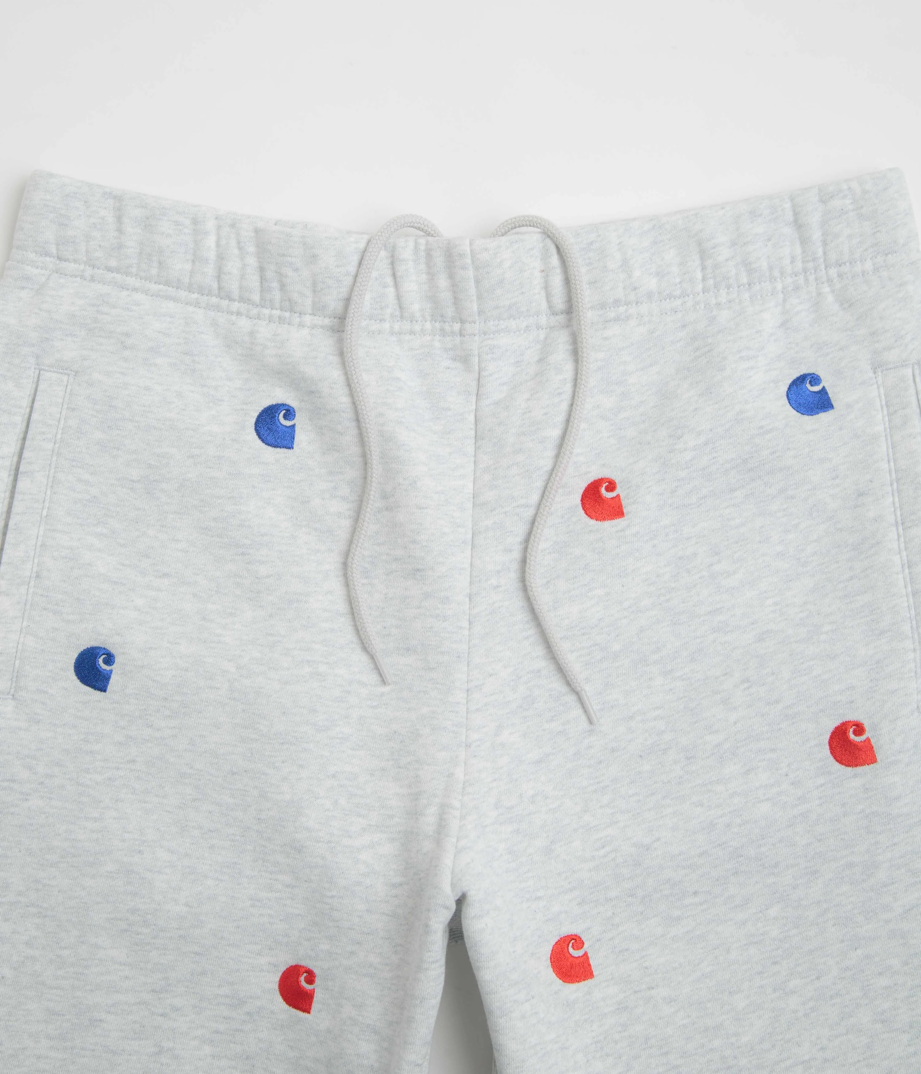 Warm Weather Style Carhartt Seek Sweat Shorts - Ash Heather