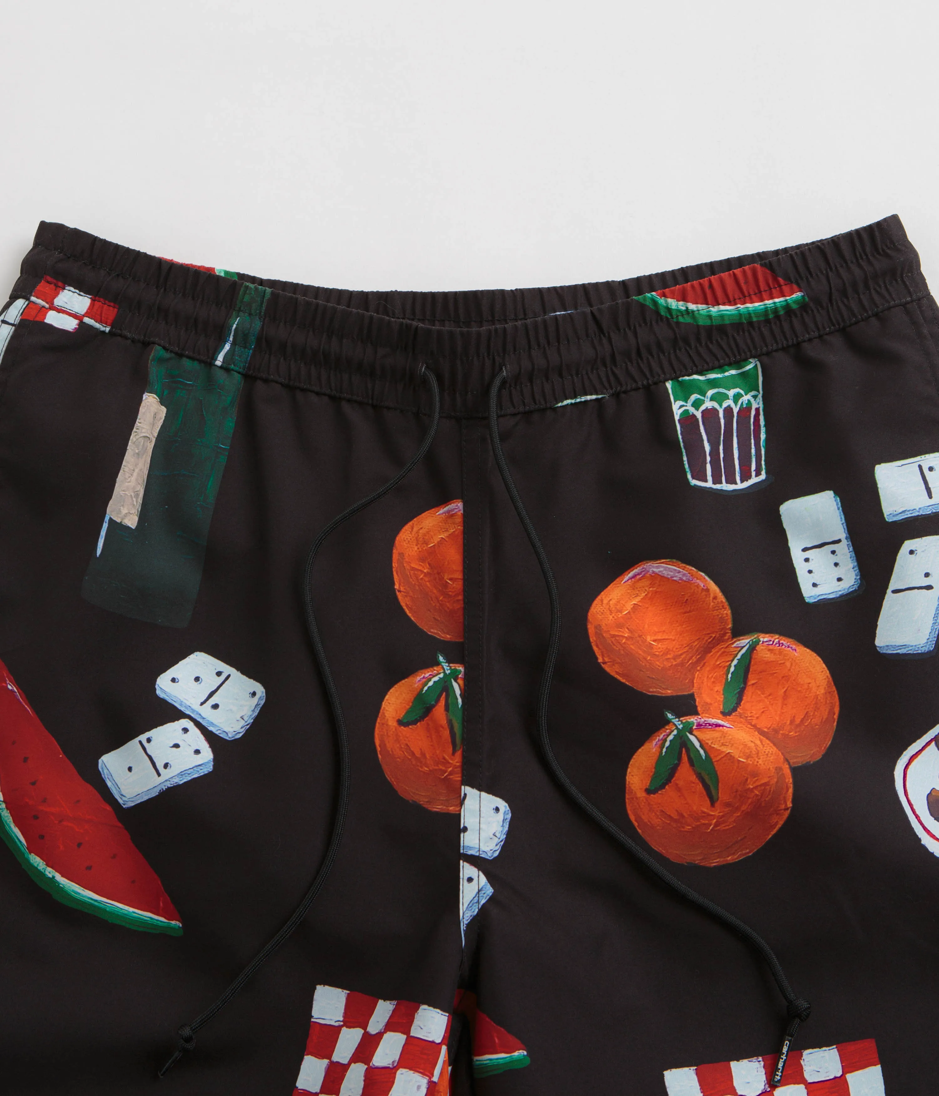Carhartt Slater Swim Trunks - Isis Maria Dinner Print / Black Weekend Ready runners