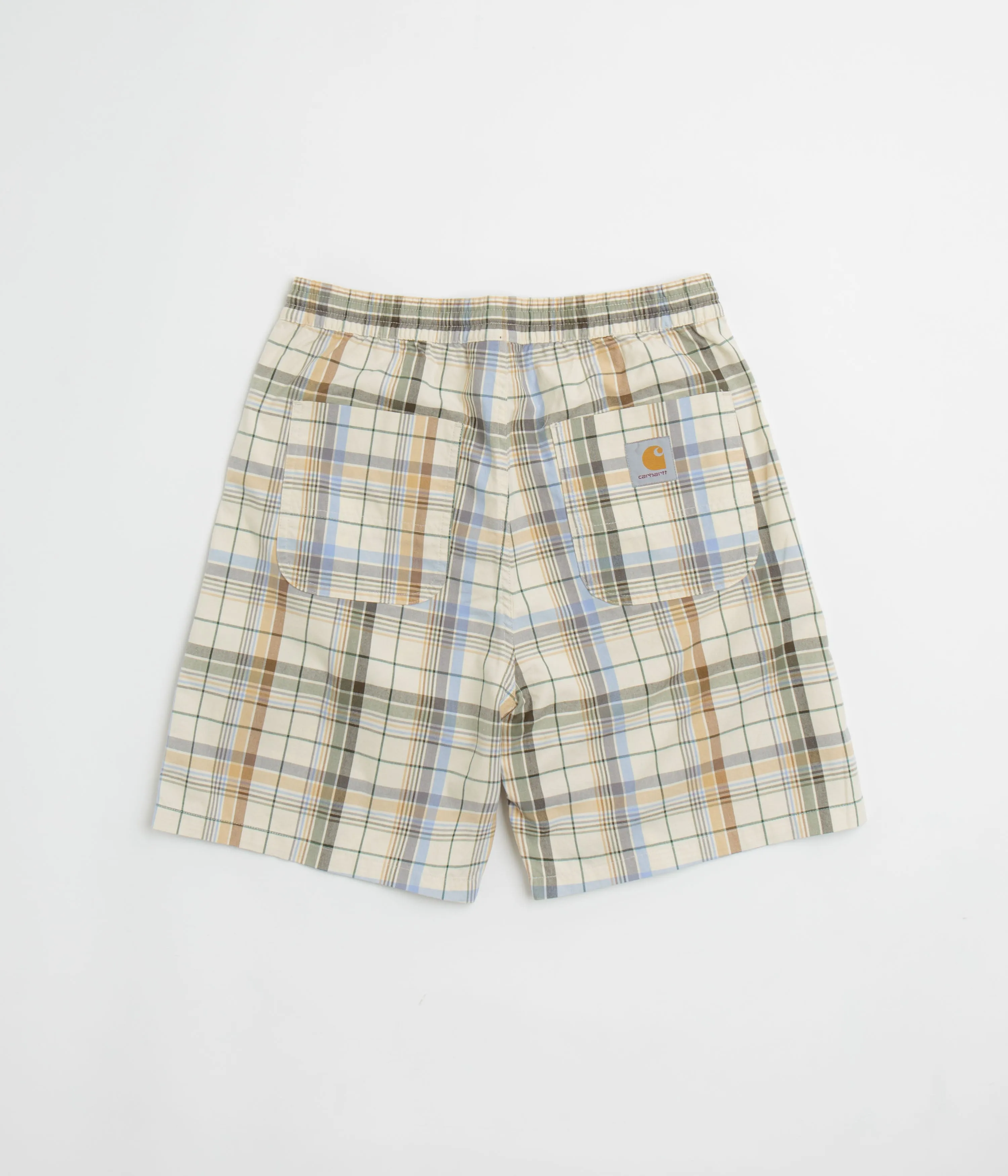 Carhartt Vilay Shorts - Vilay Check / Natural Travel Light