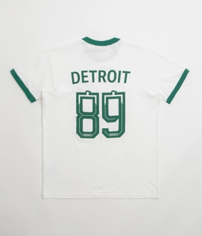 Carhartt 89 Ringer T-Shirt - White / Rainforest Timeless Piece