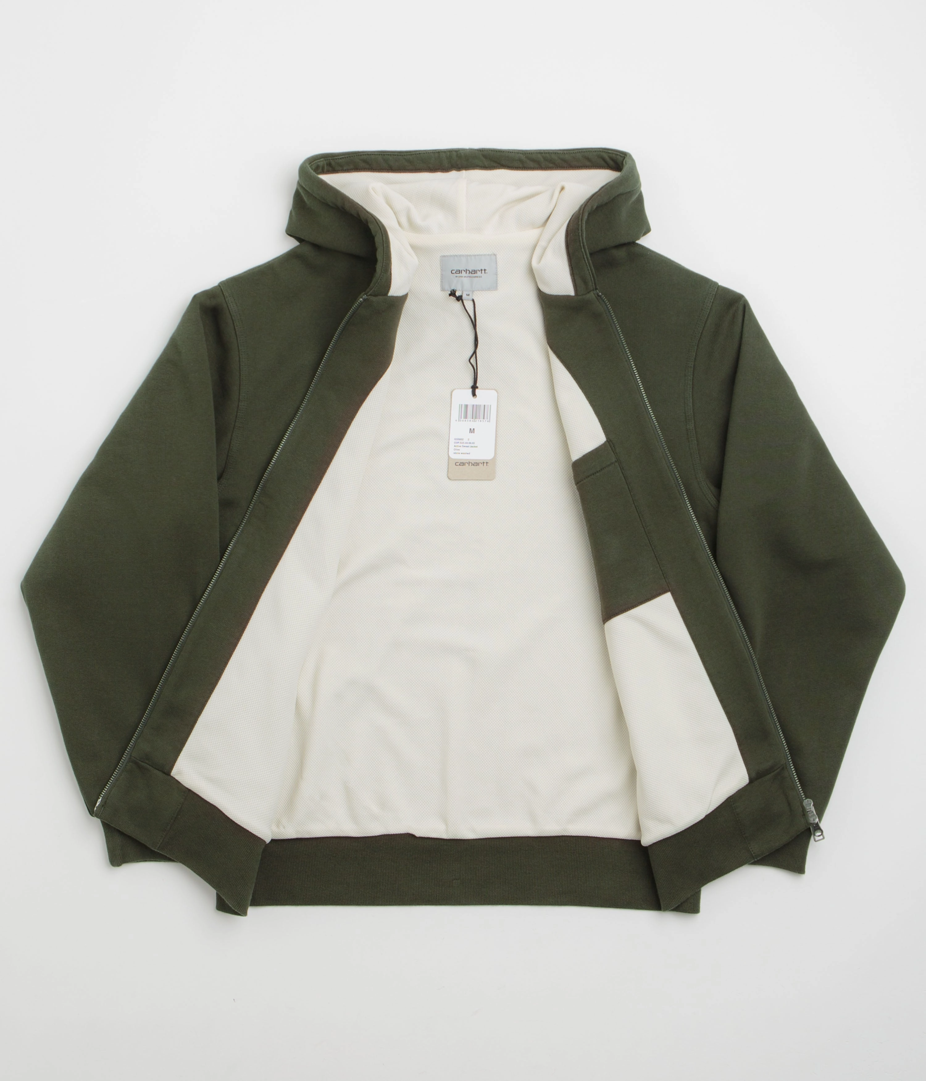 Carhartt Active Sweat Jacket - Olive Goal