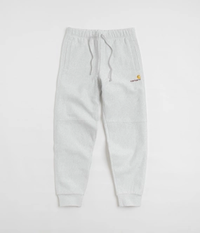 ErgonomicStitching Carhartt American Script Sweatpants - Ash Heather