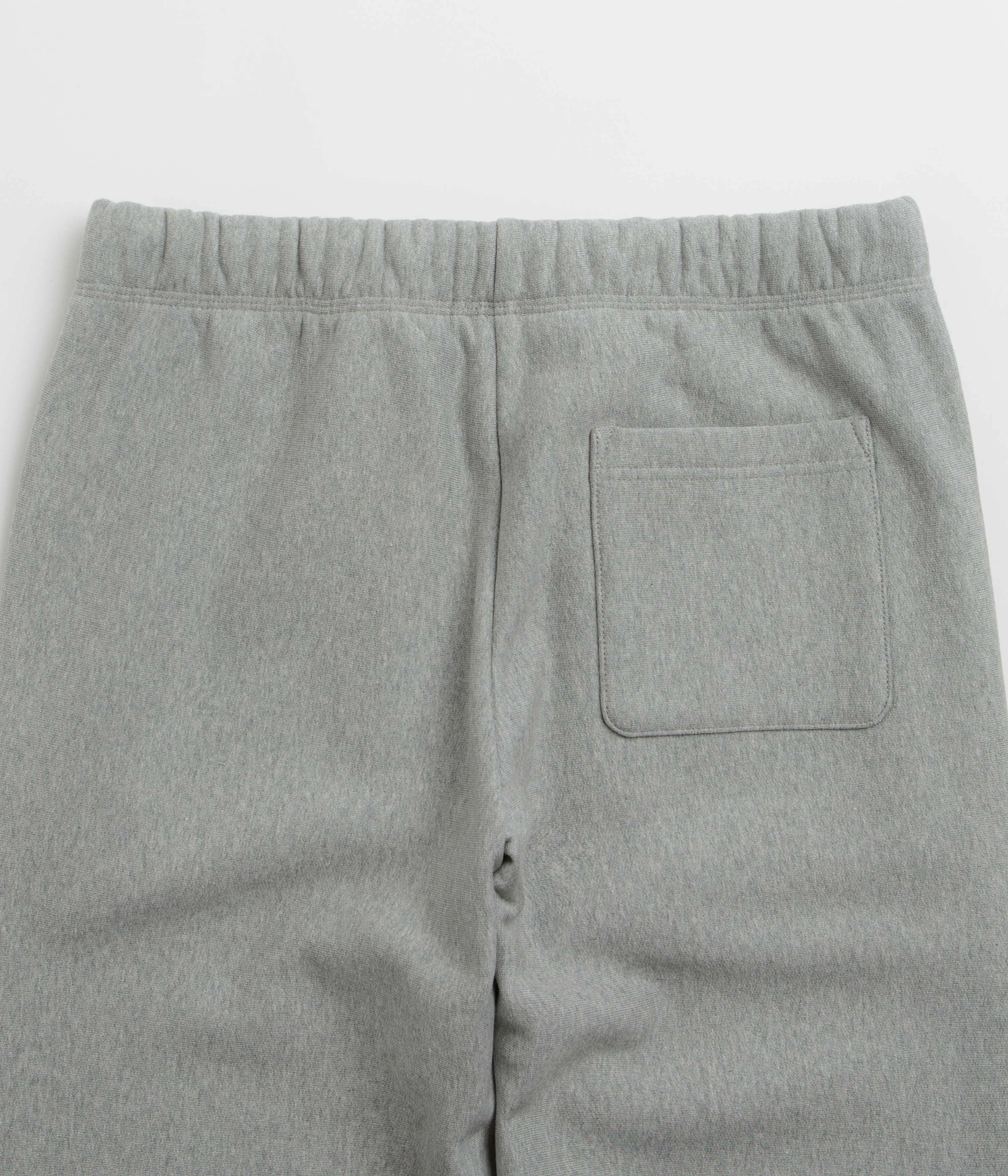 Carhartt American Script Sweatpants - Grey Heather Stretch Fabric