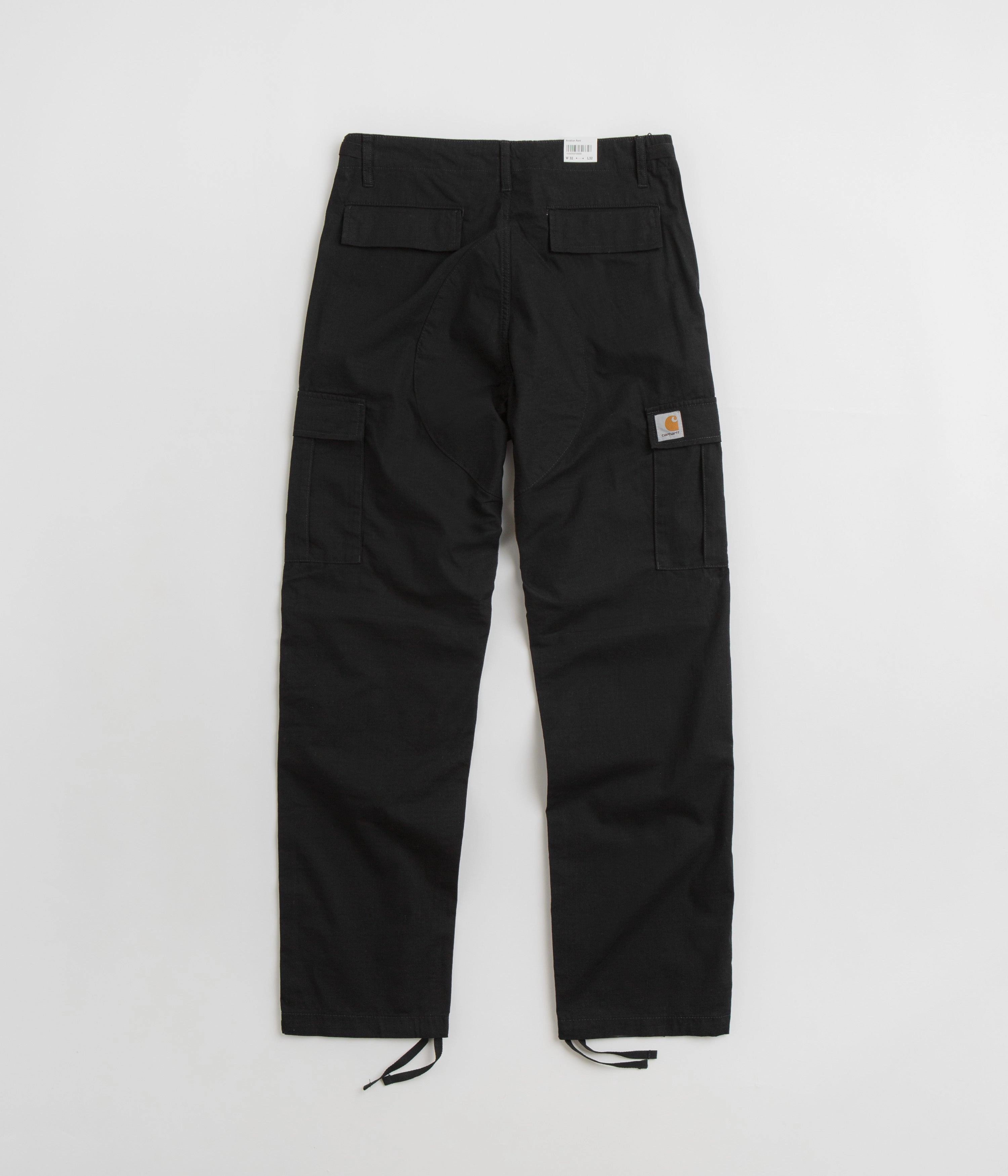 Tapered ankle Carhartt Aviation Pants - Black