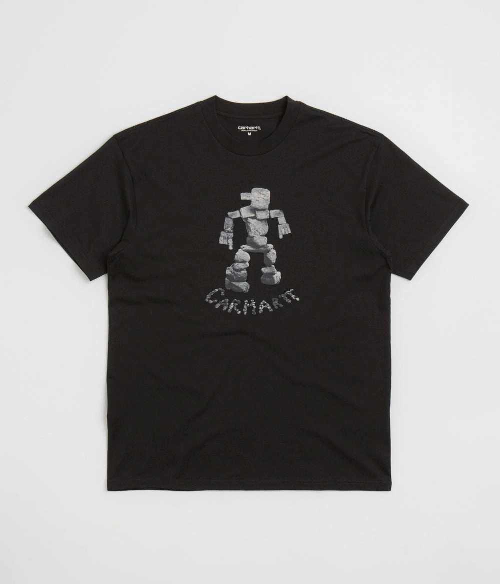 Casual Fashion Basic Piece Carhartt Cairn Man T-Shirt - Black