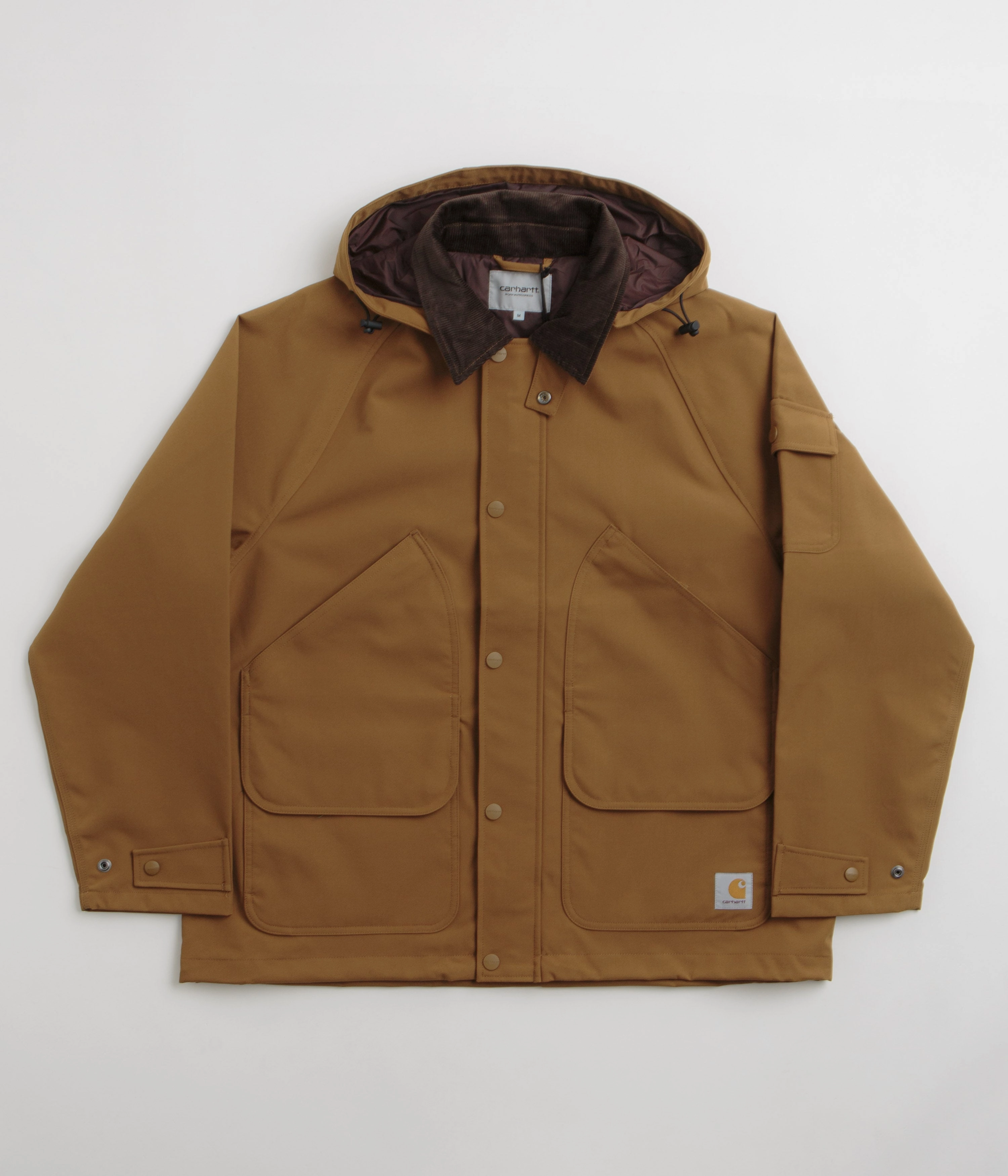 Certificate Manufacture Carhartt Clarton Jacket - Hamilton Brown / Tobacco