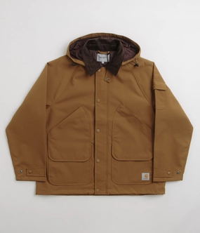 Certificate Manufacture Carhartt Clarton Jacket - Hamilton Brown / Tobacco