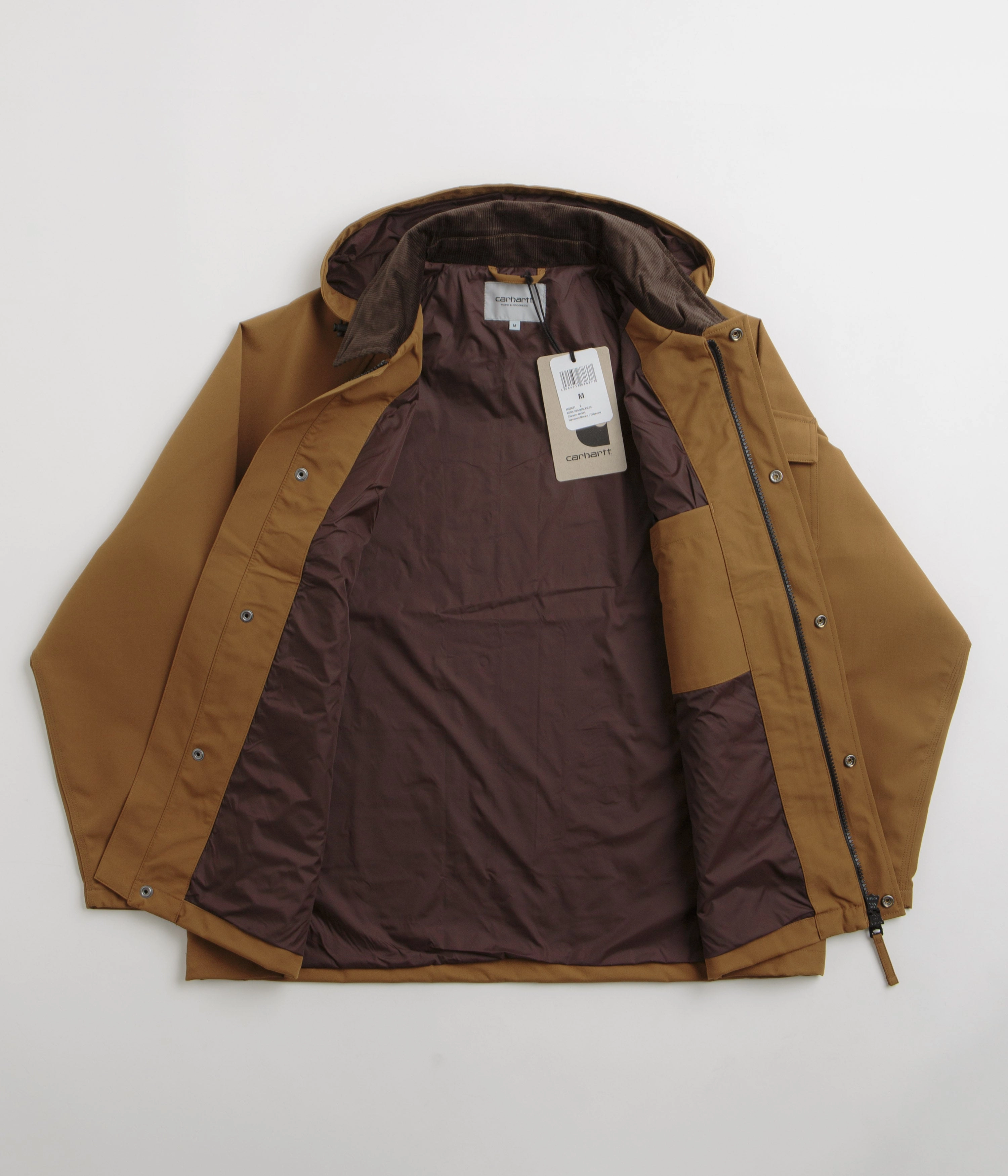 Carhartt Clarton Jacket - Hamilton Brown / Tobacco Active Fit Static Resistant