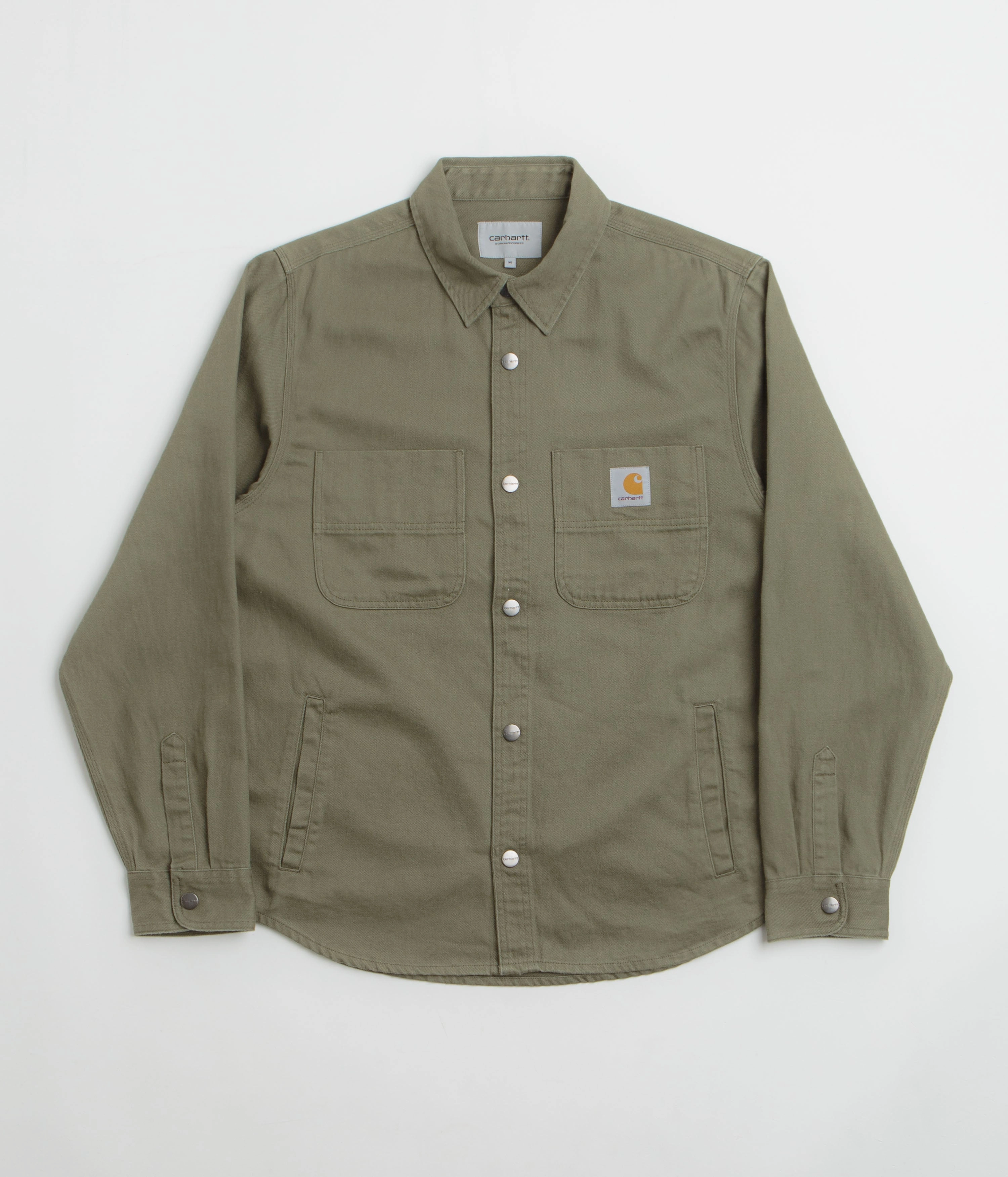 Carhartt Crawford Shirt Jacket - Dollar Green Tapered Silhouette