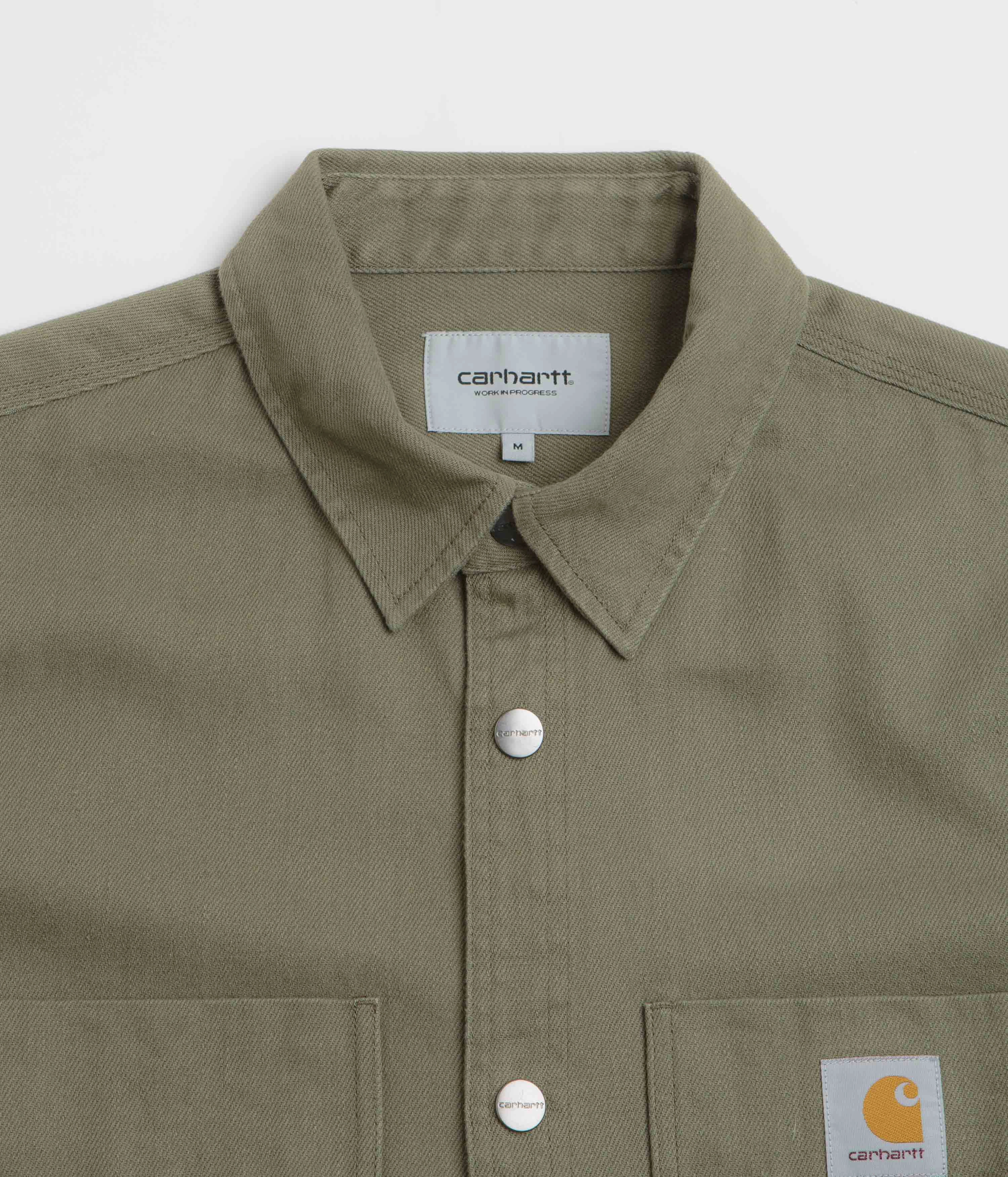 Carhartt Crawford Shirt Jacket - Dollar Green Suitable for team sports Halloween costume