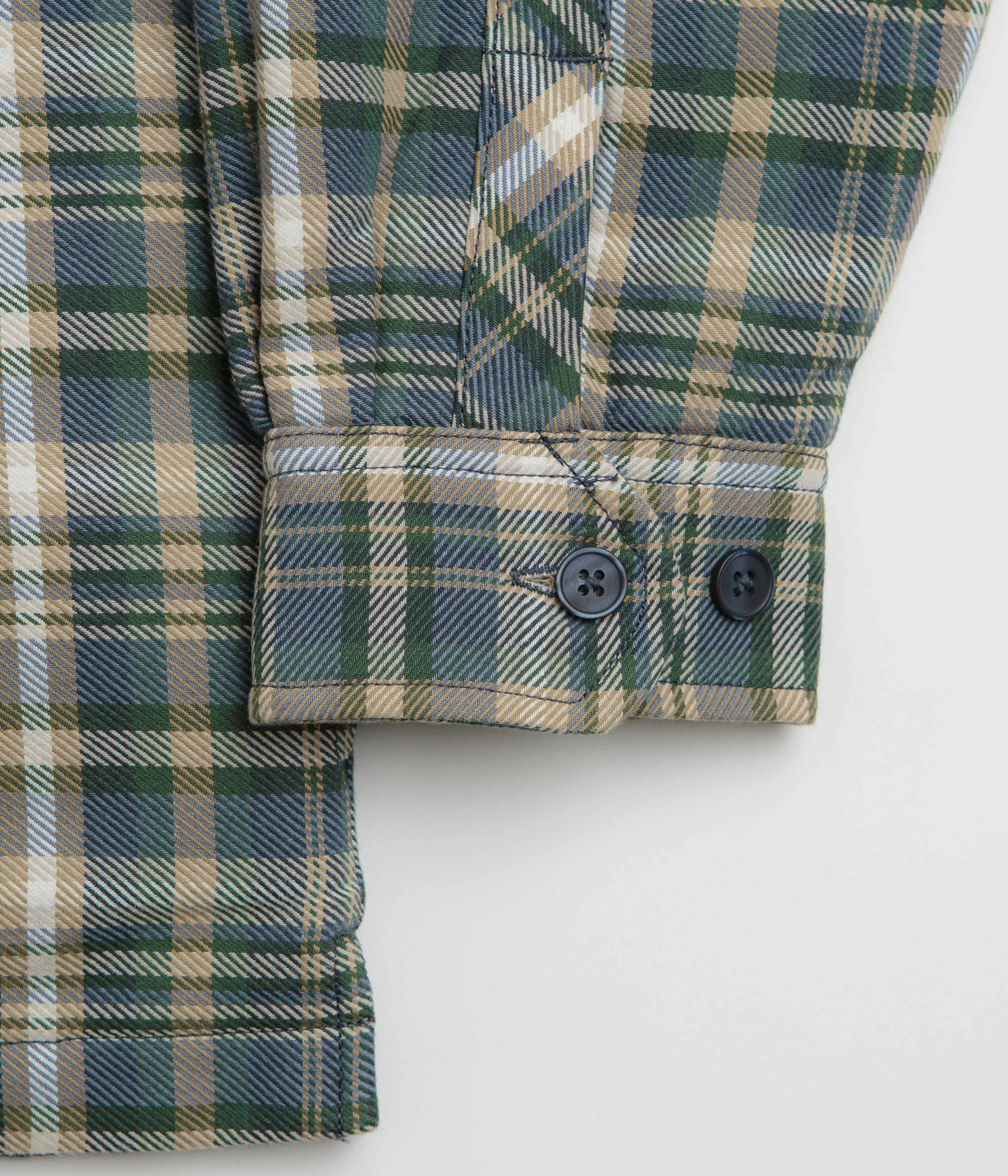 Slim-fit Daily Fit Carhartt Cronyn Shirt Jacket - Cronyn Check / Dark Navy