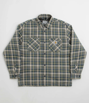 suitable for charity events Carhartt Cronyn Shirt Jacket - Cronyn Check / Dark Navy