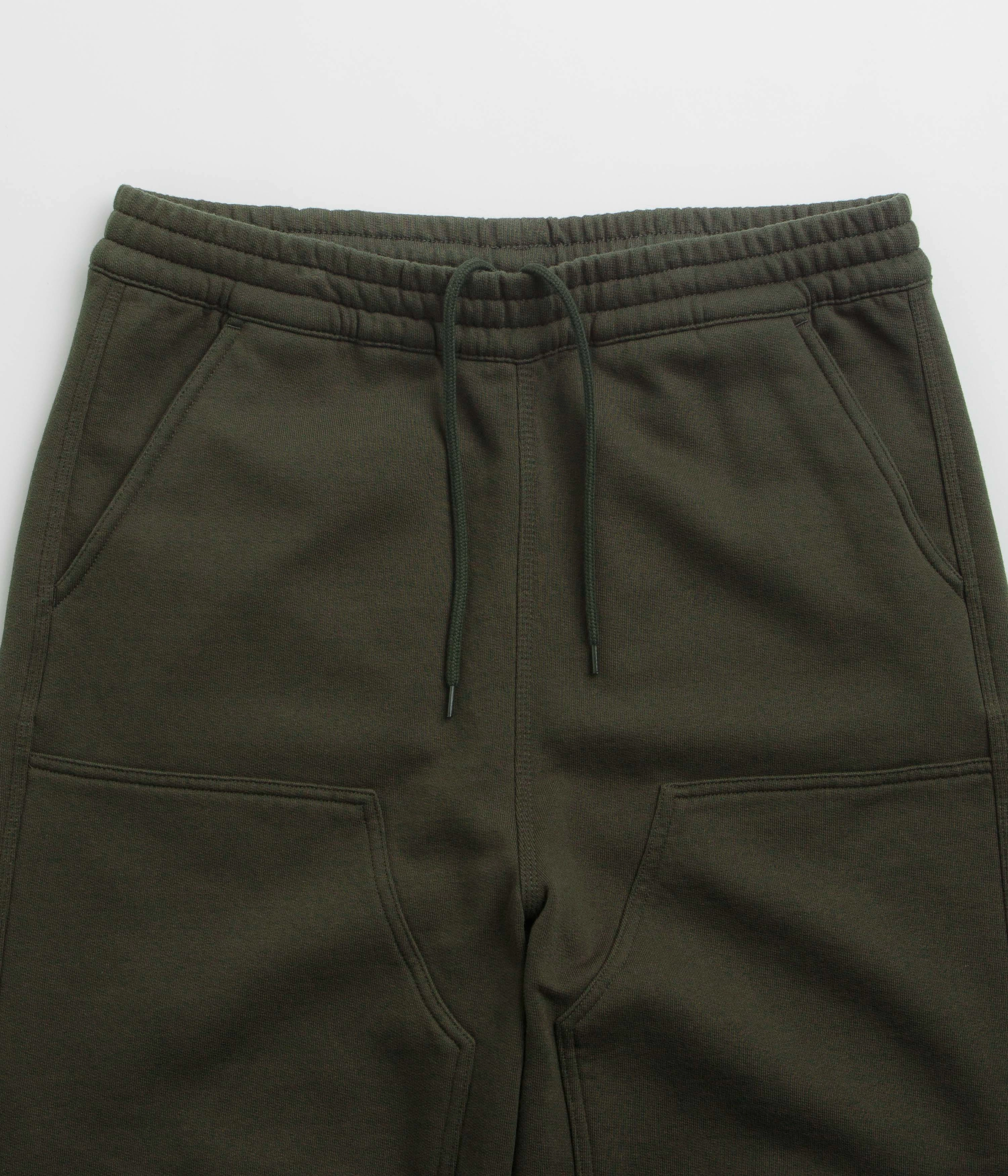 Loose cut Carhartt Double Knee Sweatpants - Olive