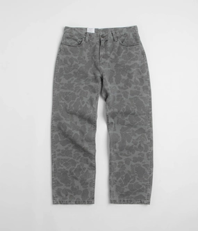Carhartt Duck Landon Pants - Camo Duck / Black Heavy Bleached Chic Design Wear