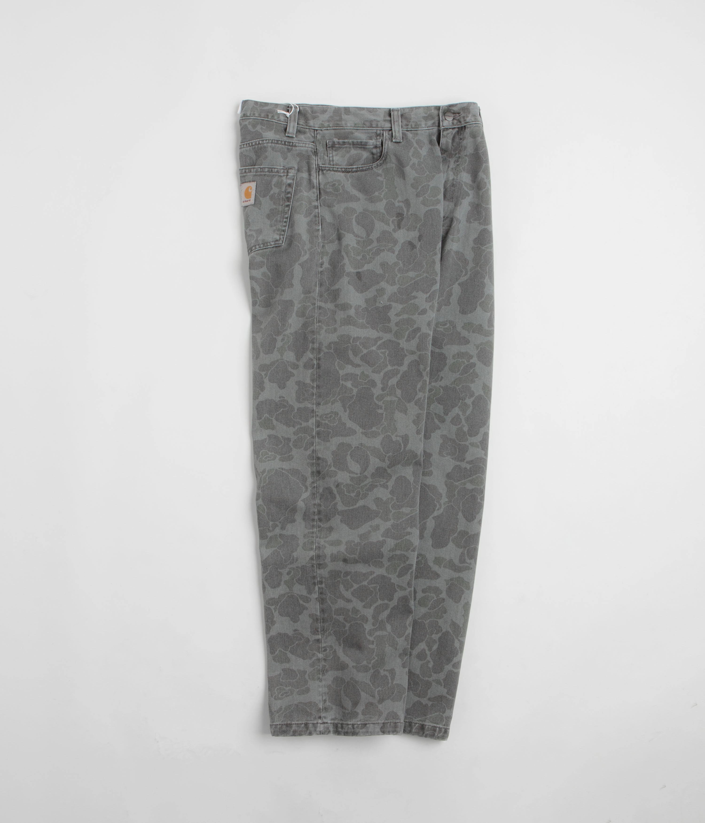 Carhartt Duck Landon Pants - Camo Duck / Black Heavy Bleached Comfort-First
