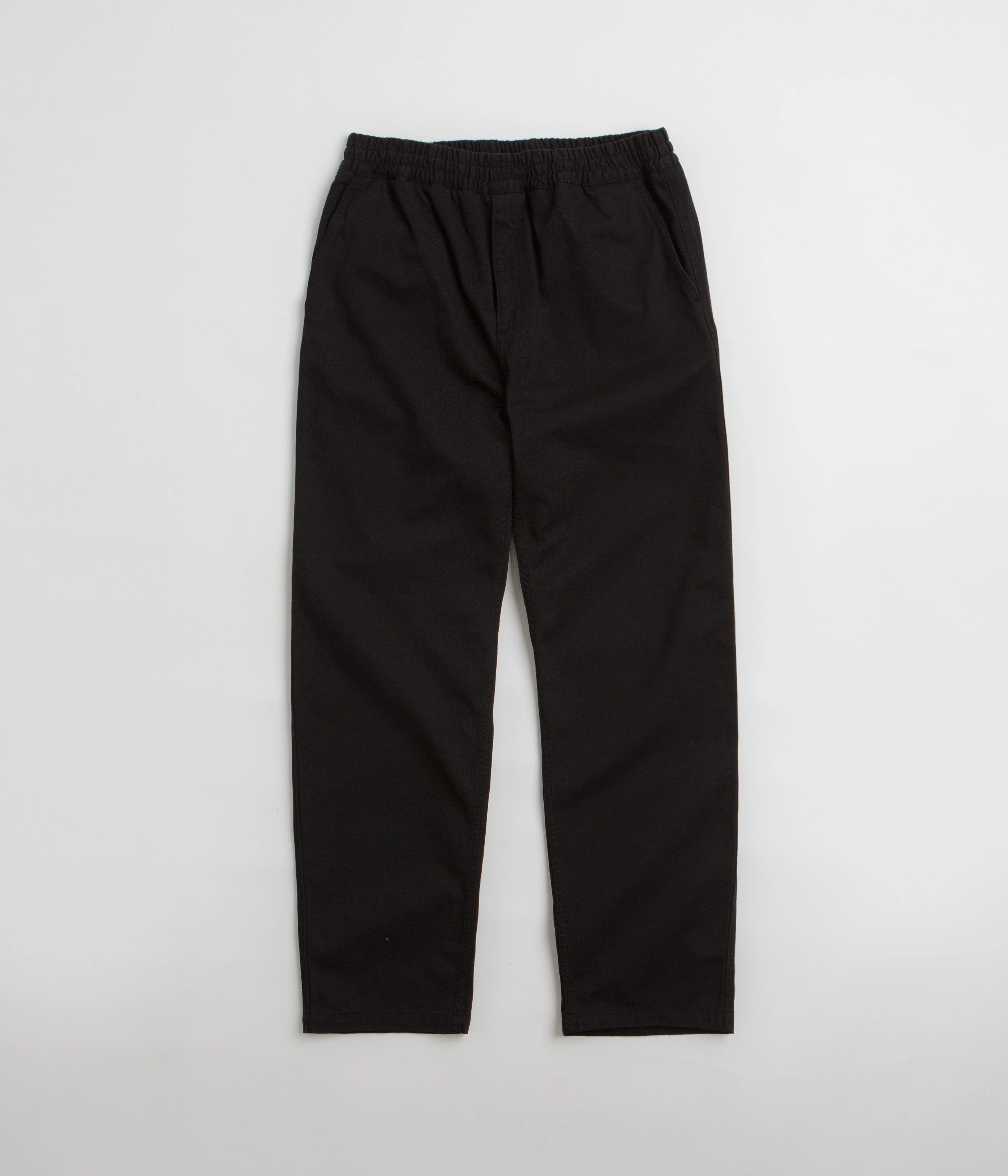 Carhartt Flint Pants - Dyed Black Seamless Waistband Chilly Day Wear