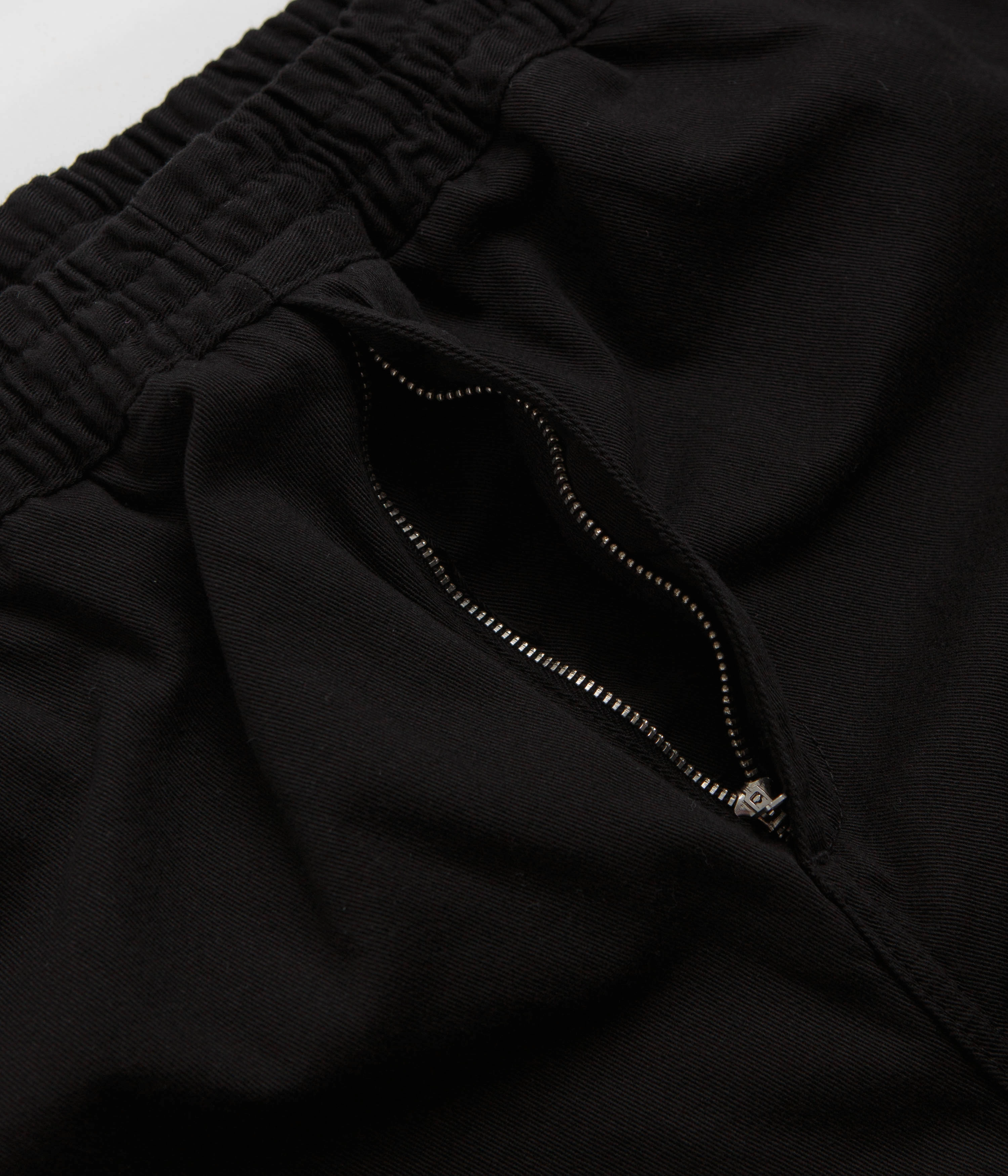 Carhartt Flint Pants - Dyed Black Low-rise style