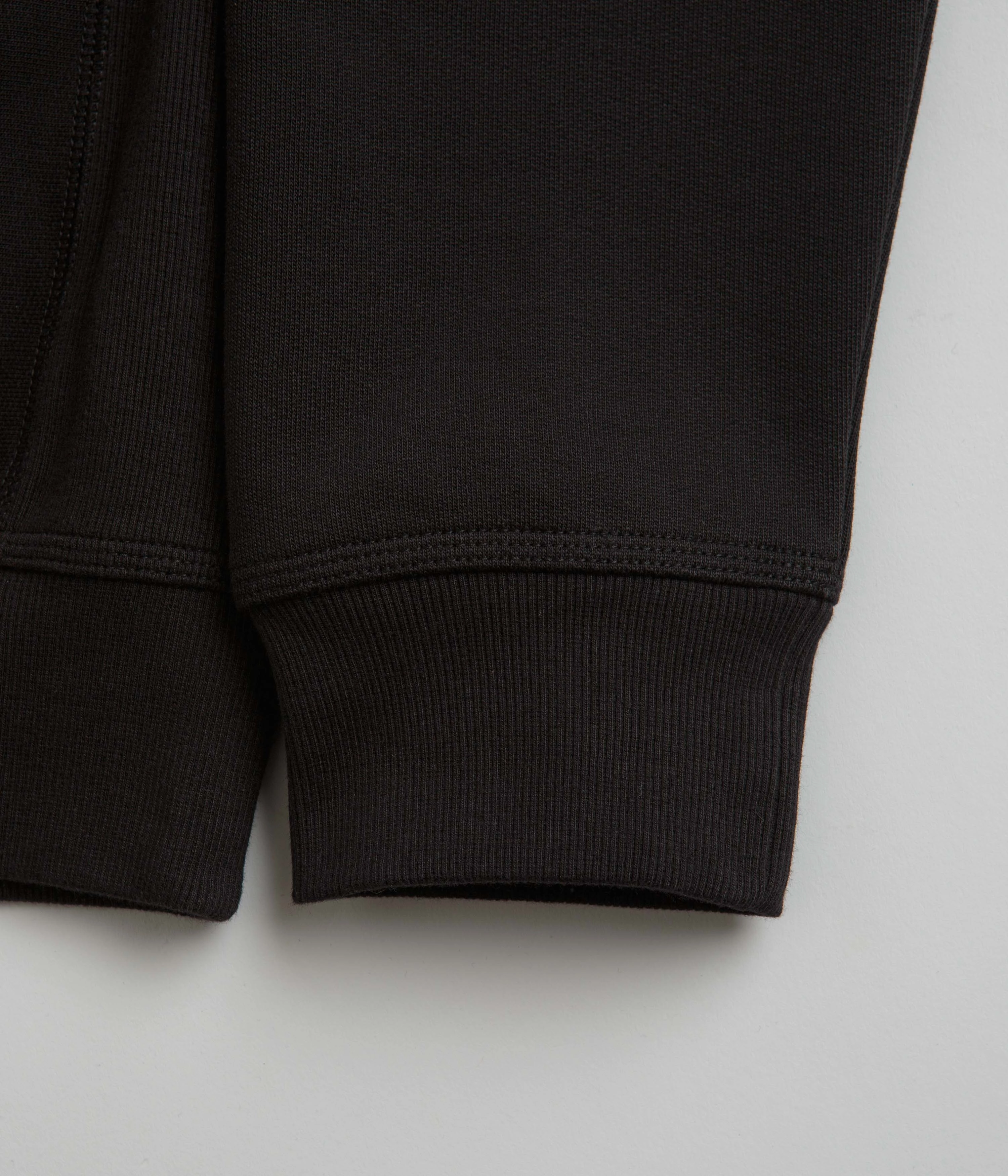 Carhartt Half Zip American Script Sweatshirt - Black absorbent