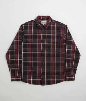 Carhartt Hobart Shirt - Hobart Check / Black Durable Quality