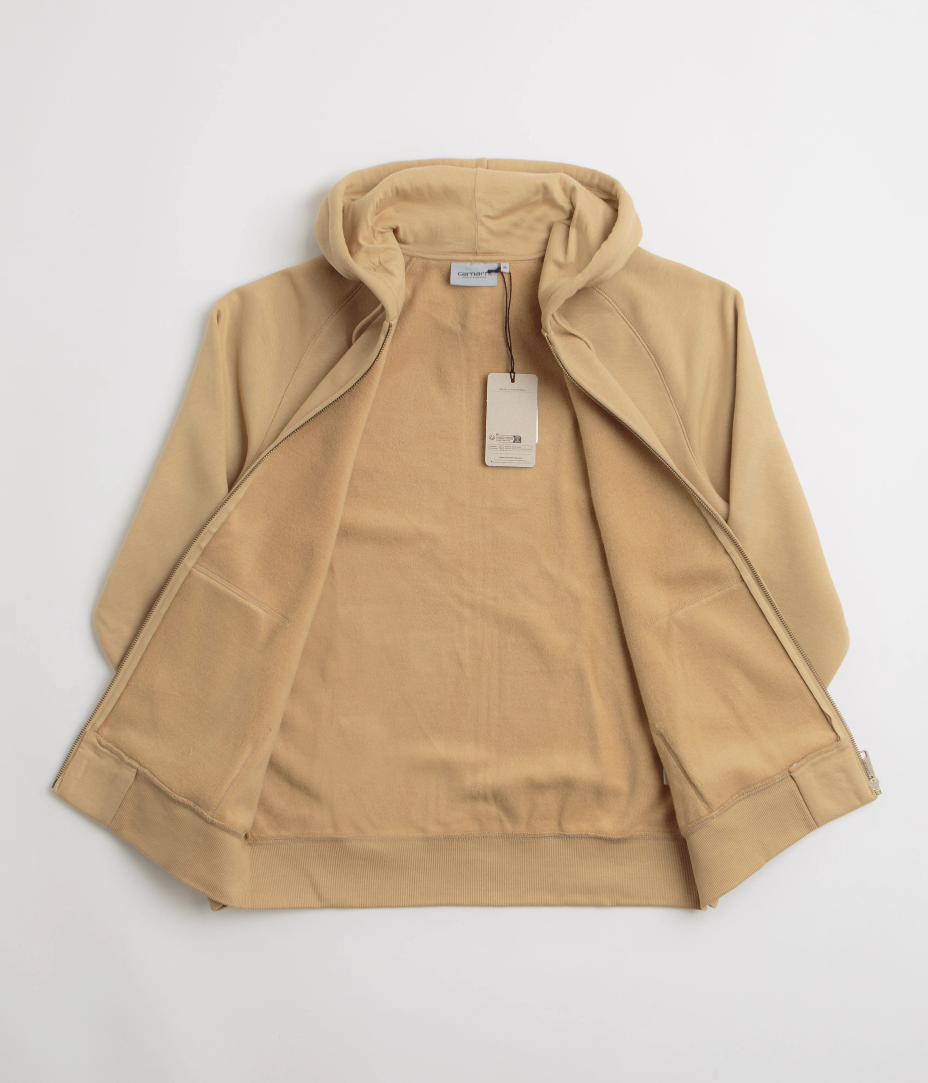 Carhartt Hooded Chase Jacket - Dusty Hamilton Brown / Gold Forest