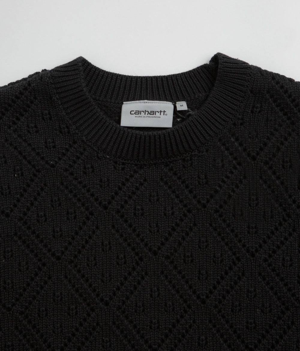 Layer Relaxed Carhartt Kaley Sweatshirt - Black