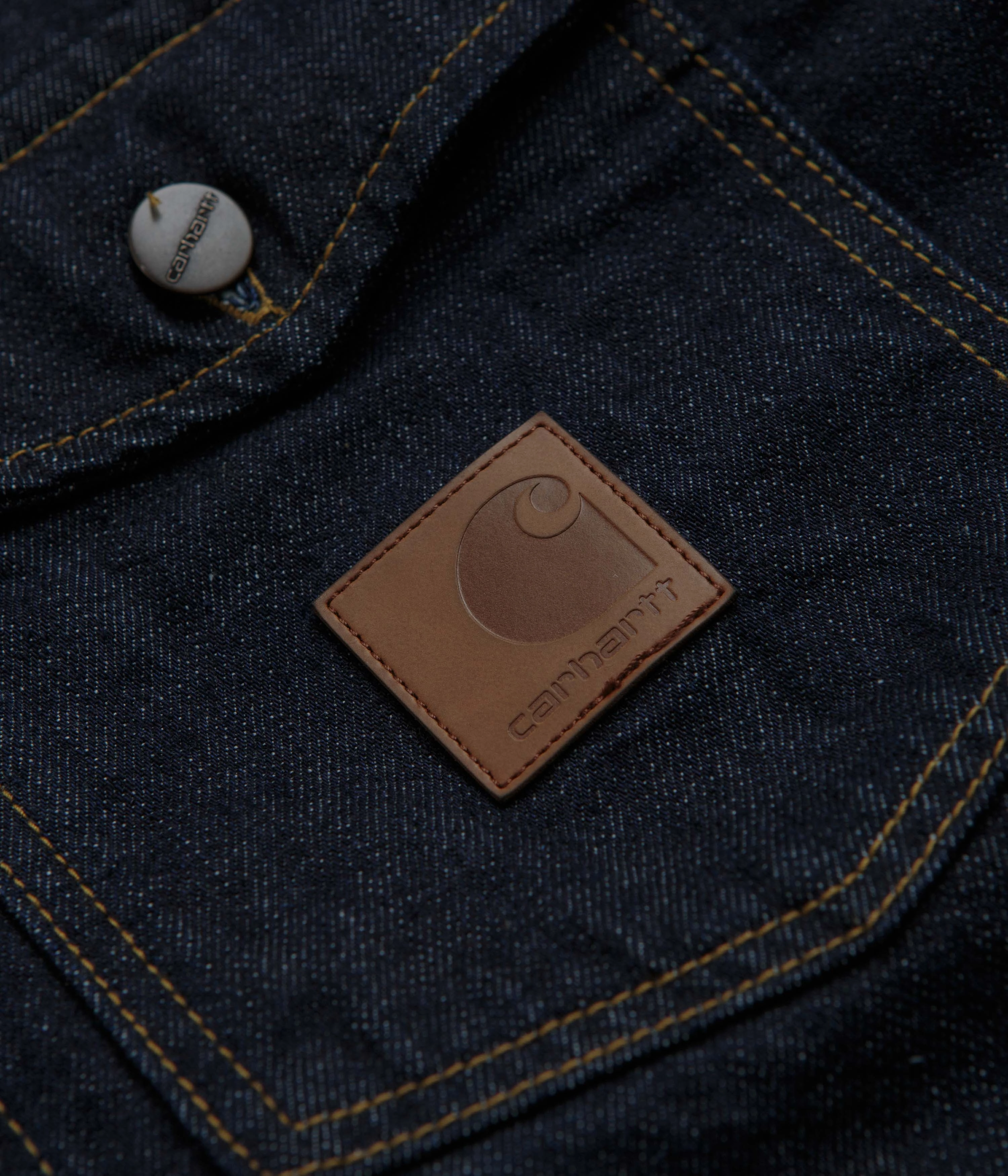 Carhartt Lincoln Shirt Jacket - Blue Rinsed Card Sport Fit