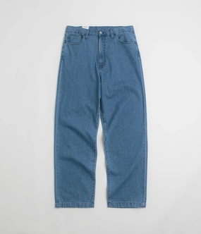 Carhartt Lucas Pants - Blue Stone Washed Shopping Day Adult Fashion Athlete Fit