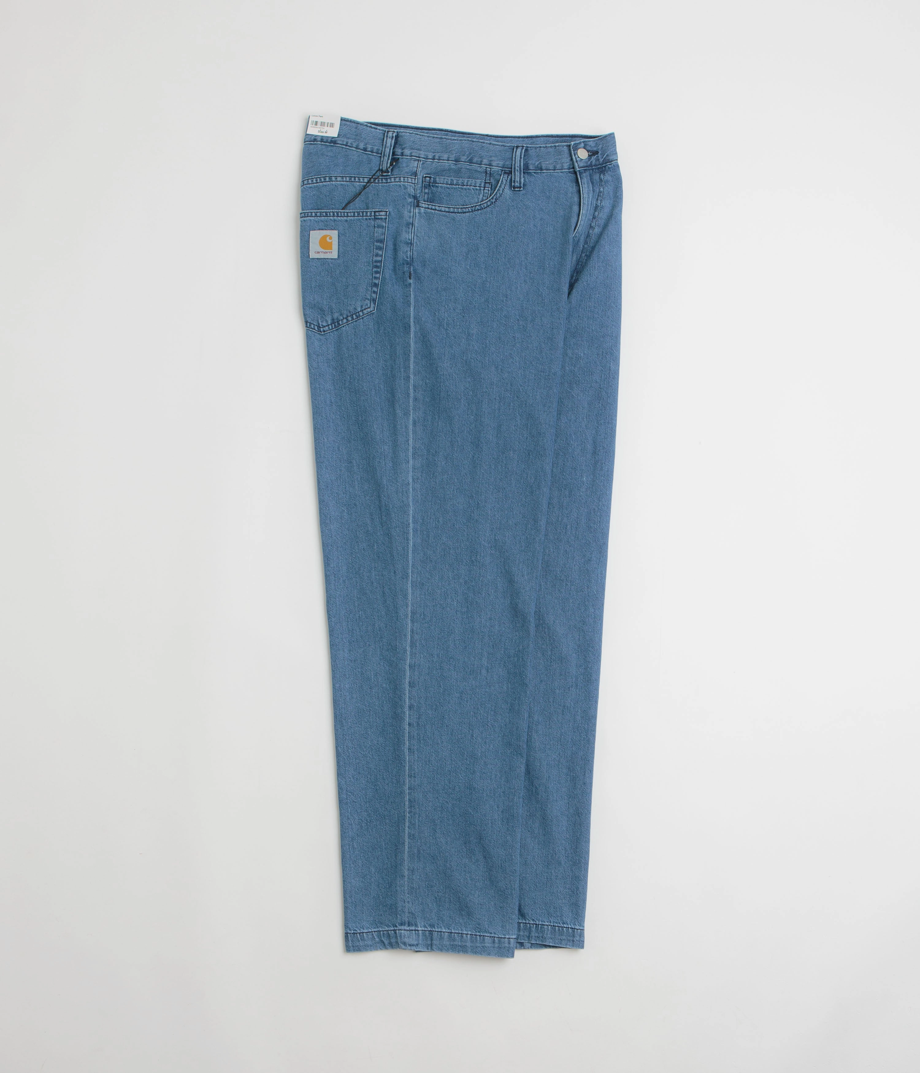 Essential Style Urban Explorer Evening Stroll Casual Friday Carhartt Lucas Pants - Blue Stone Washed