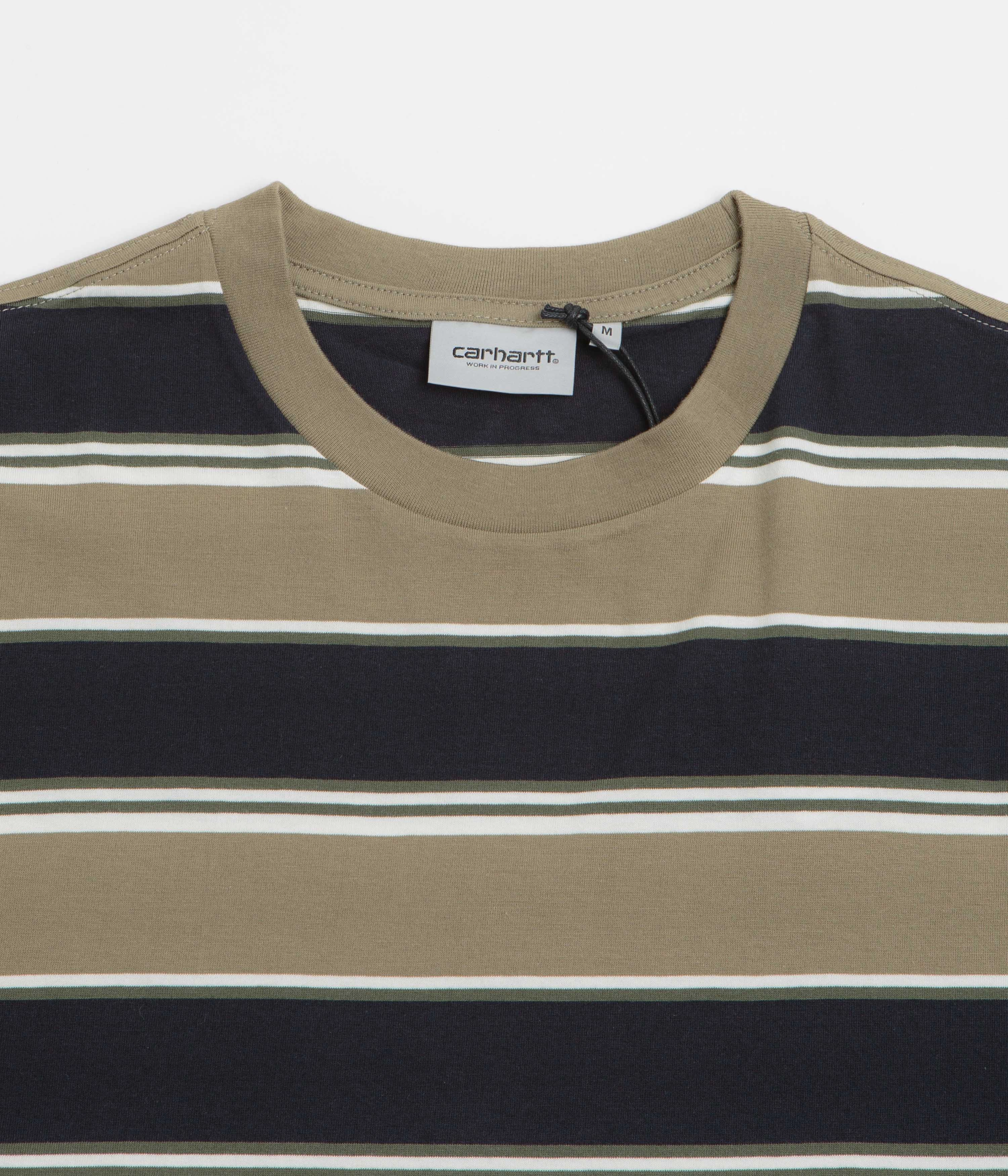 Functional Comfort Carhartt Malone T-Shirt - Malone Stripe / Brass