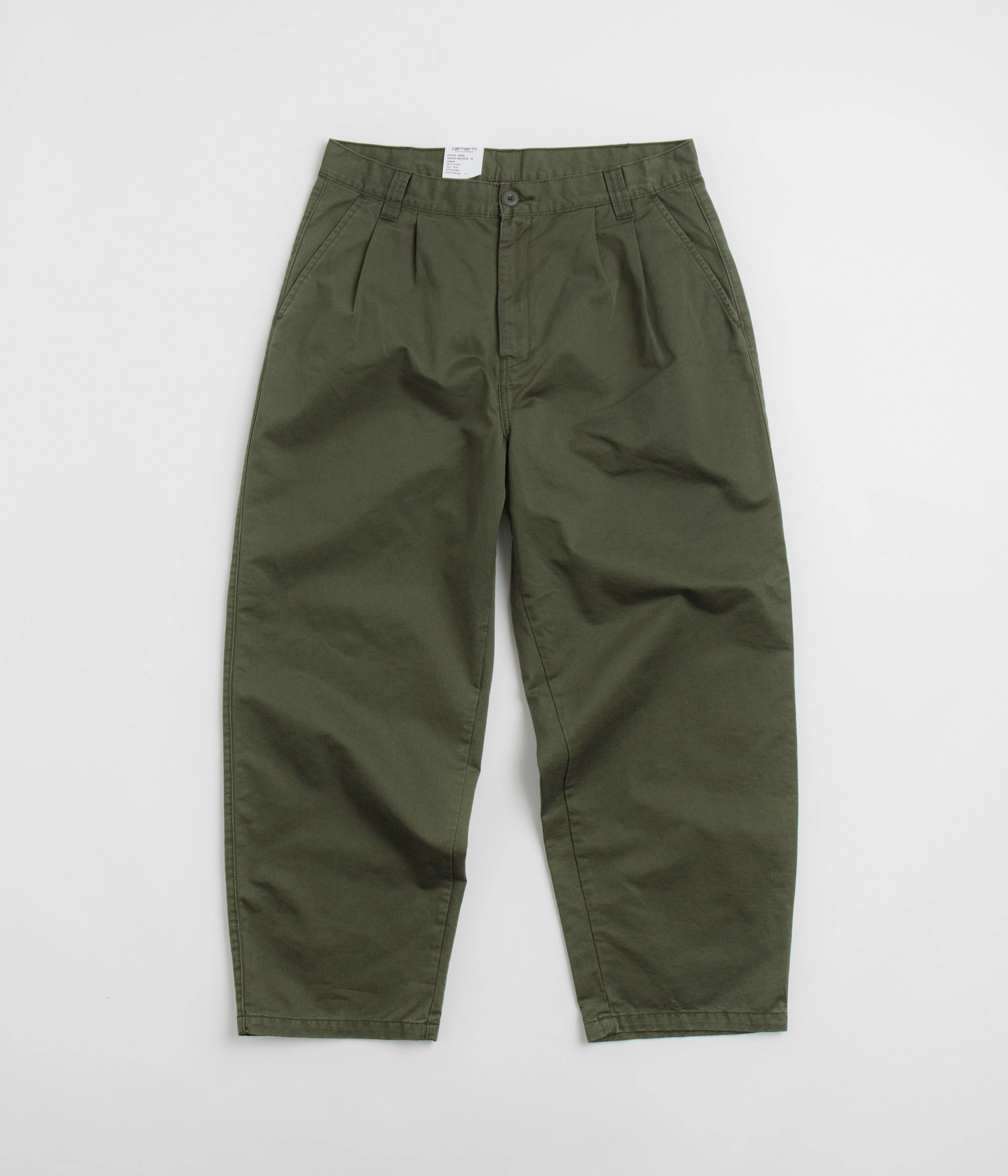 Carhartt Merrick Pants - Stone Washed Office Green All Occasion Quick drying material