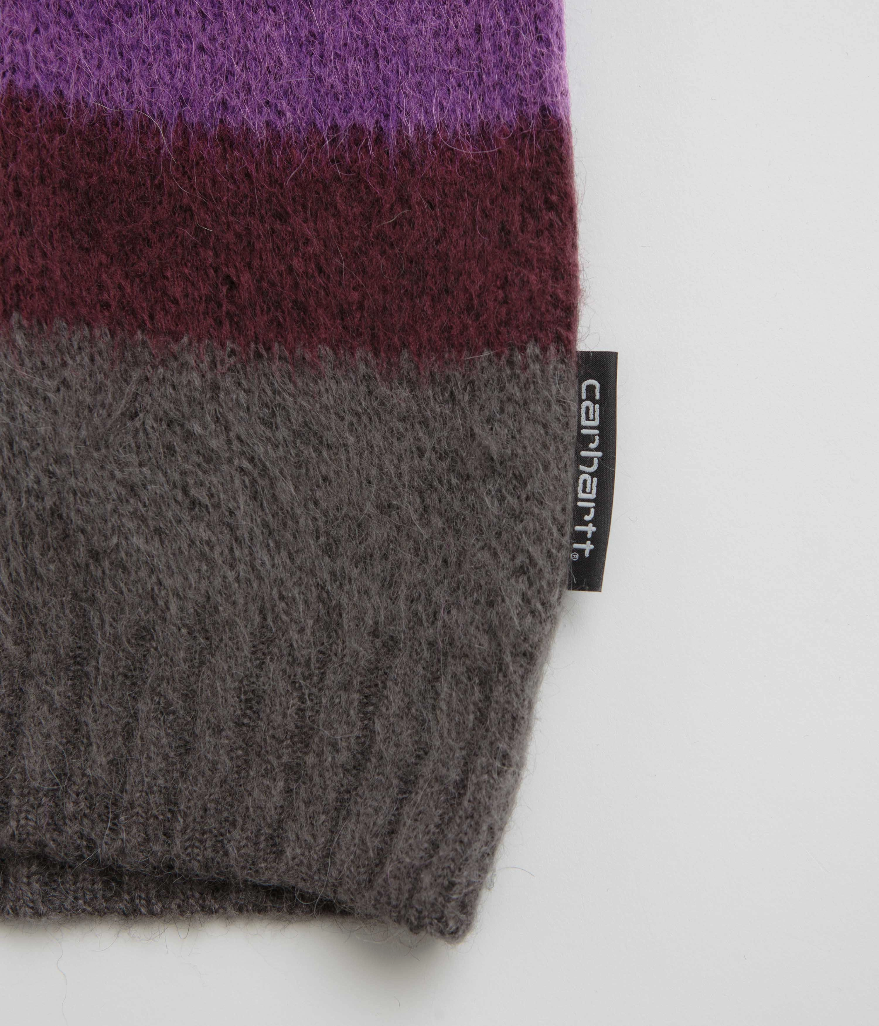 Cozy pieces Carhartt Merton Crewneck Sweatshirt - Sundling Stripe / Aura