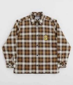 Carhartt Monahan Shirt Jacket - Monahan Check / Hamilton Brown Display Puncture Resistant Material