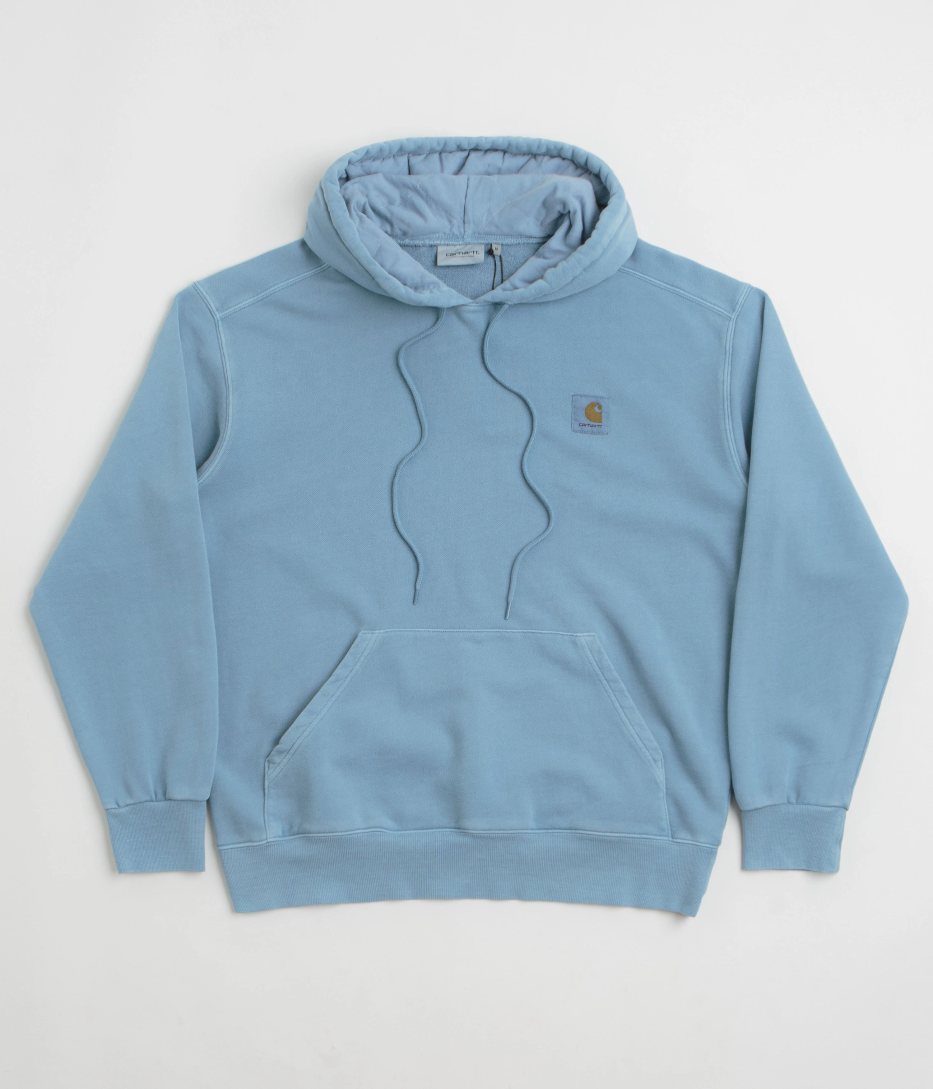 Carhartt Nelson Hoodie - Clay Blue Warm Embrace Breathable knit