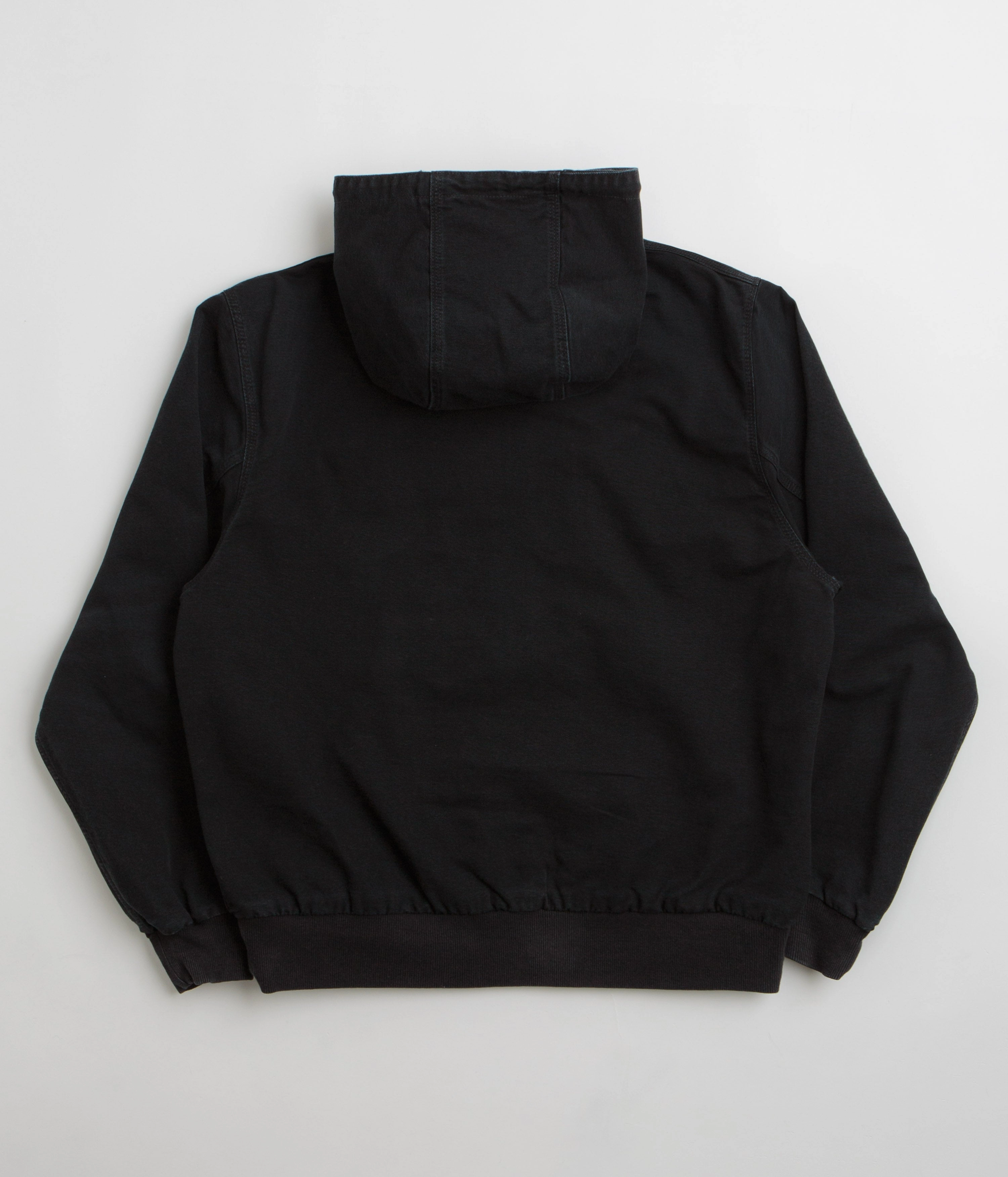 Taped Zipper Closures Urban Ready Carhartt OG Active Jacket - Black Stone Canvas