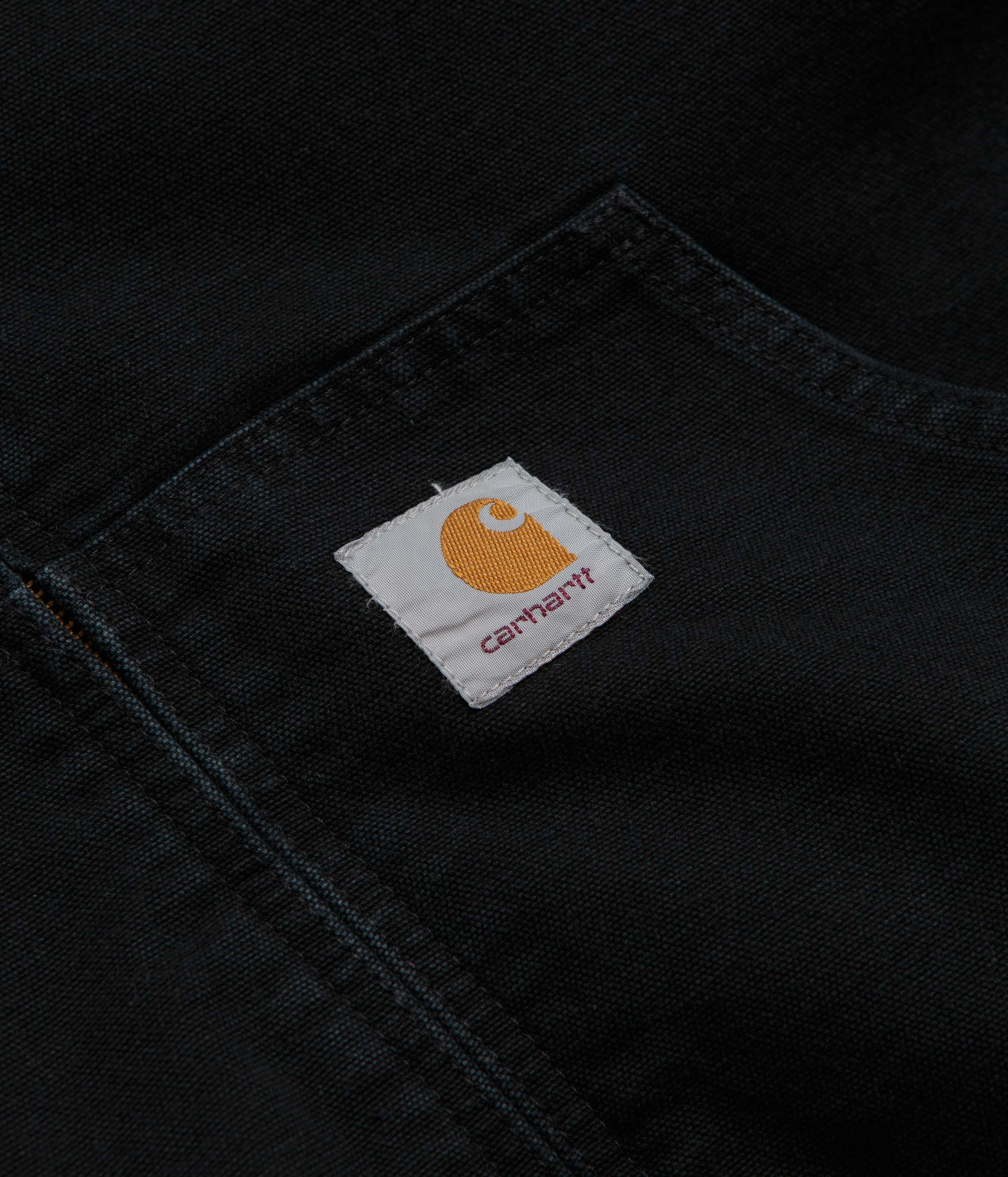 Carhartt OG Active Jacket - Black Stone Canvas Smart Casual