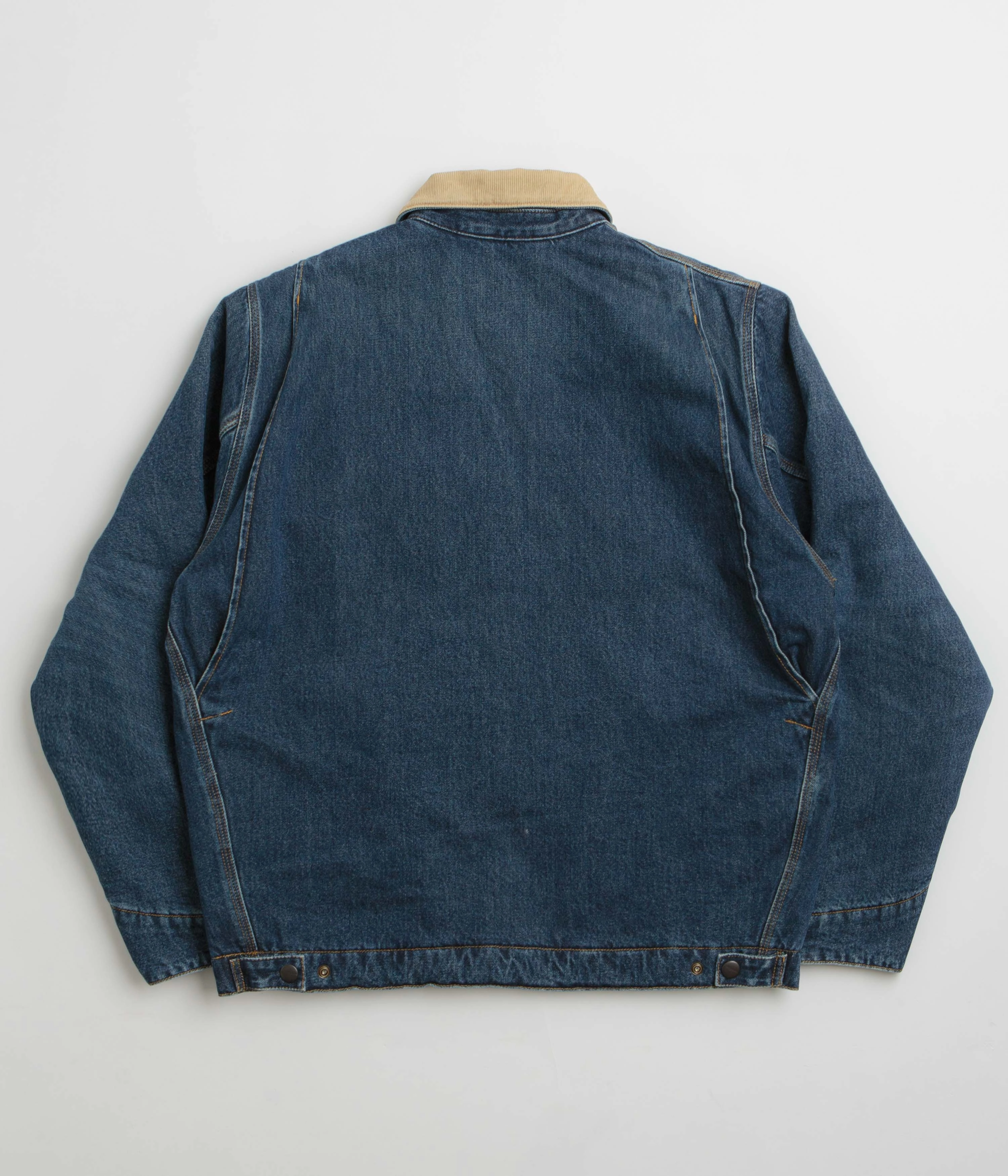 Weather Fit Functional Design Carhartt OG Detroit Jacket - Blue / Dusty Hamilton Brown