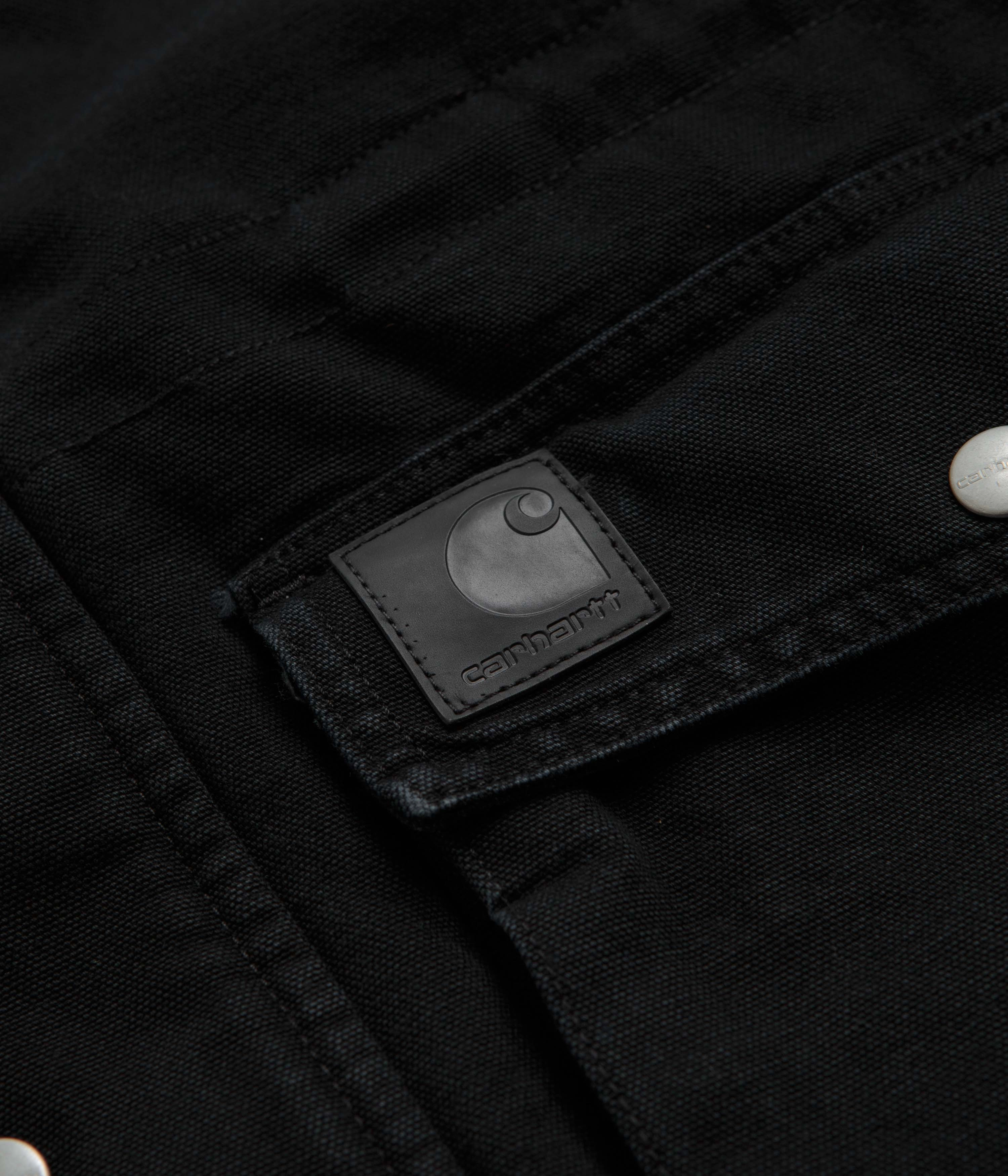 Heritage Carhartt OG Santa Fe Coat - Black / Black Stone