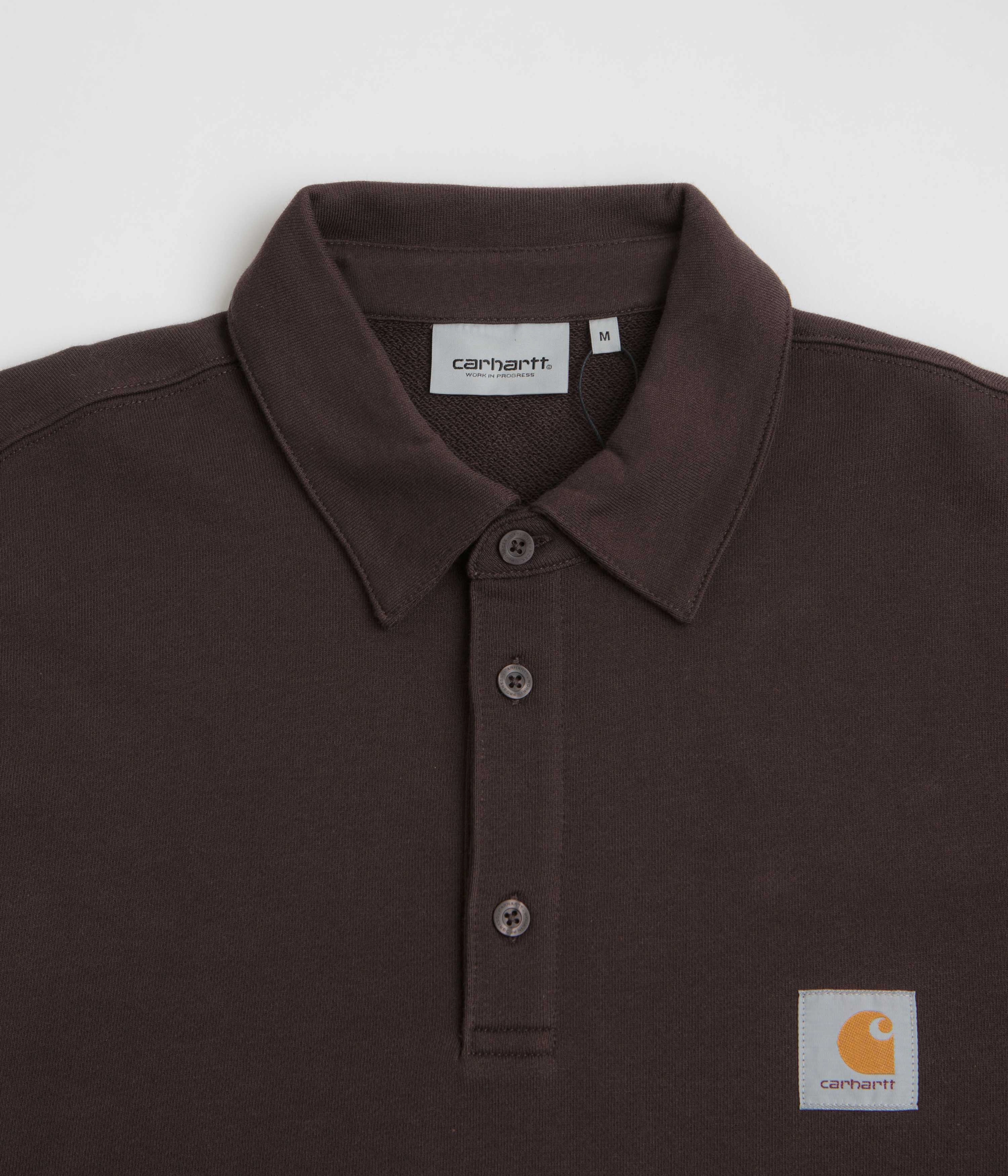 Carhartt Polo Sweatshirt - Palisander Lounge Comfort